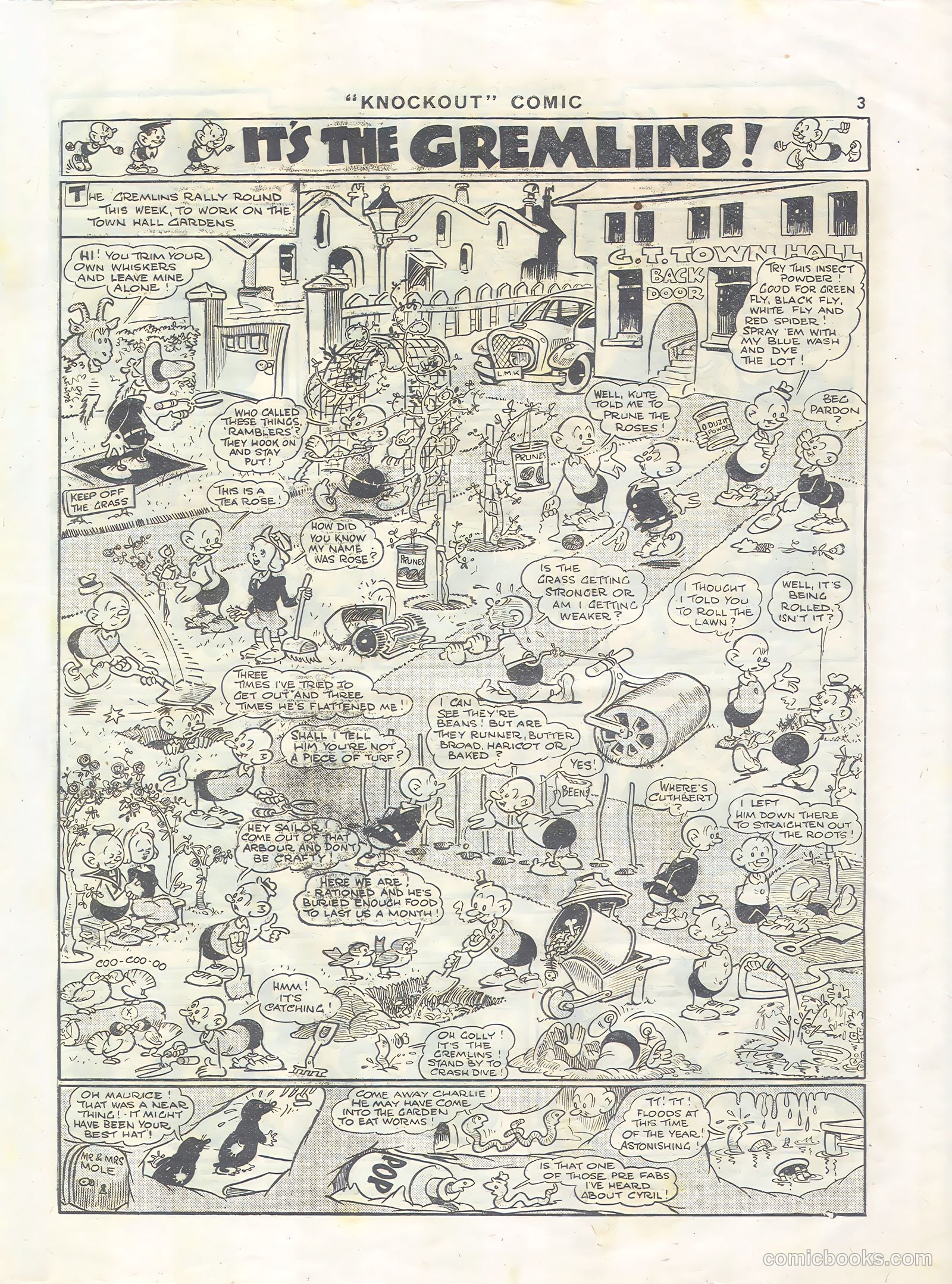 Knockout #376 (1946) — page 3 of 16