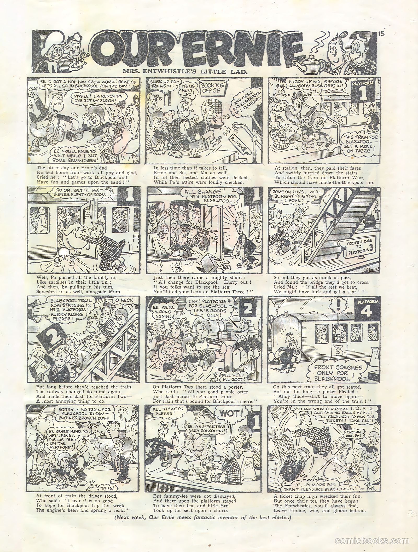 Knockout #376 (1946) — page 15 of 16