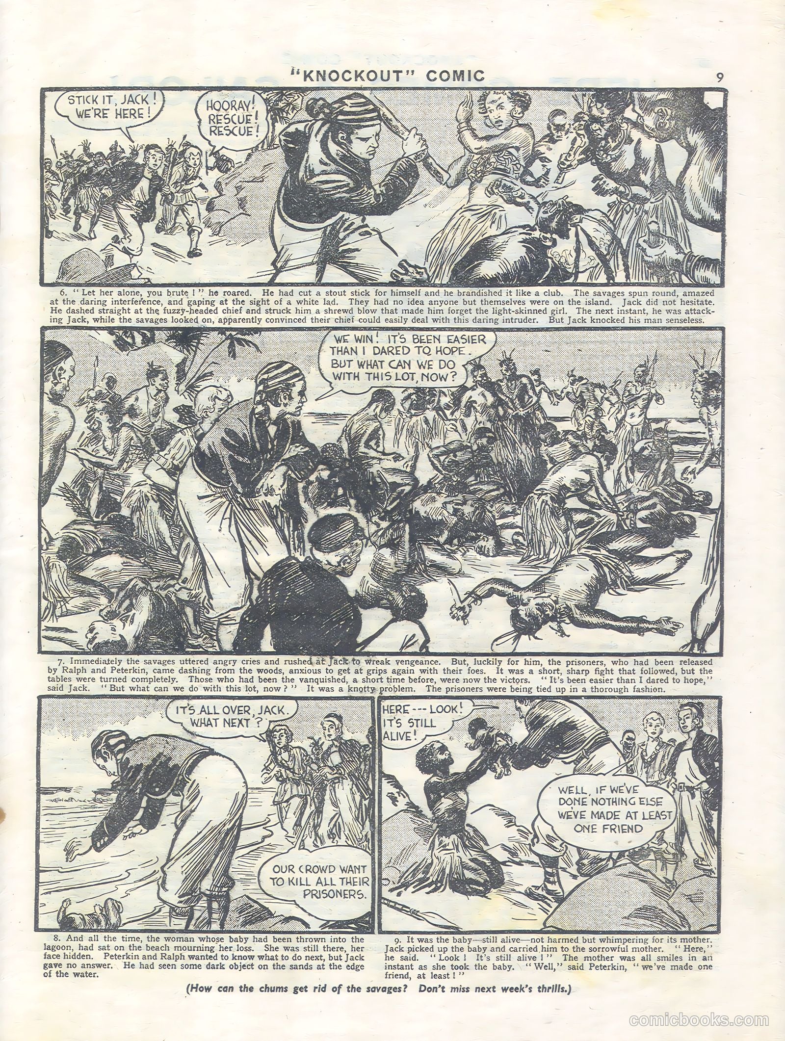 Knockout #377 (1946) — page 9 of 16