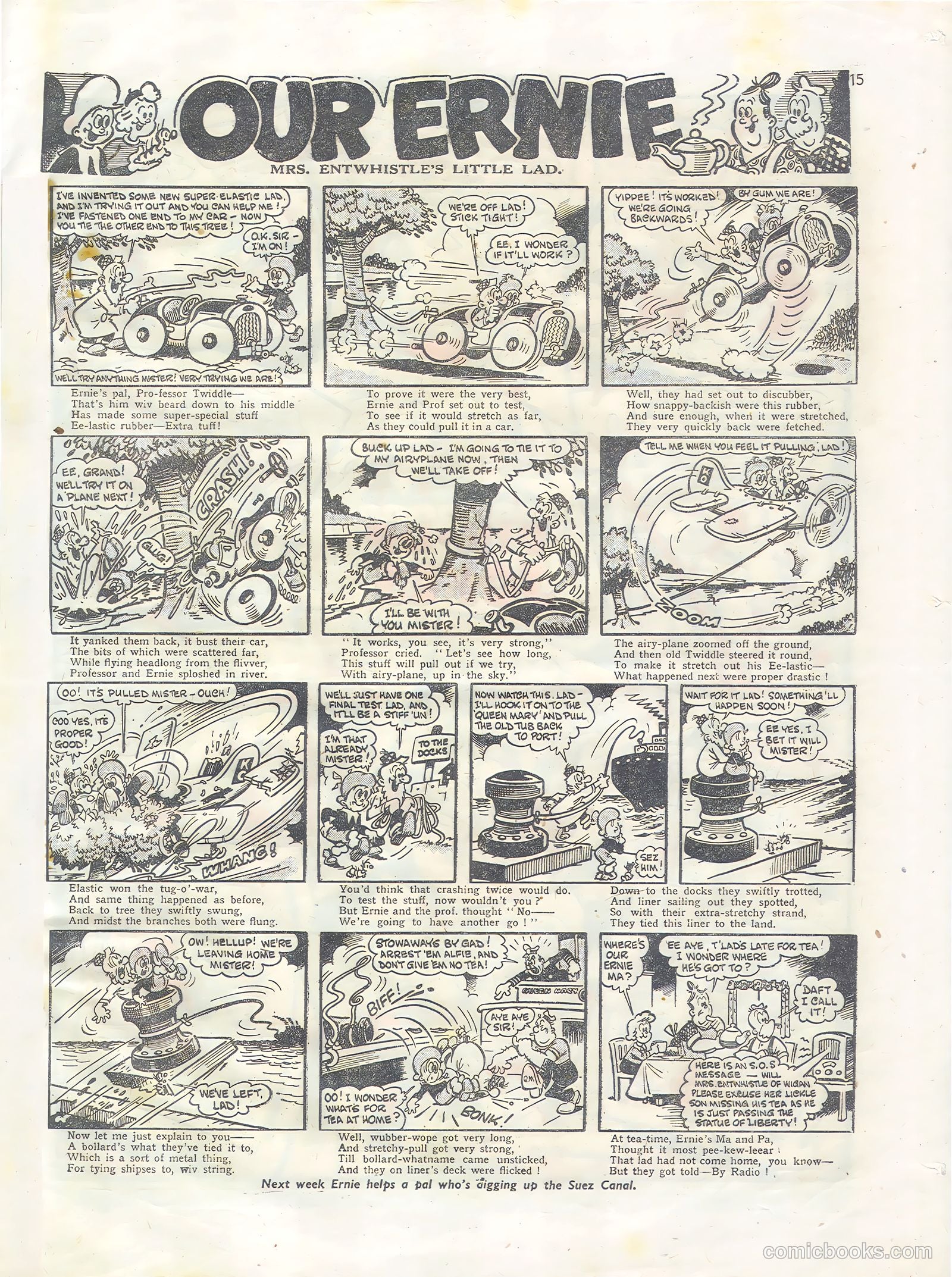 Knockout #377 (1946) — page 15 of 16