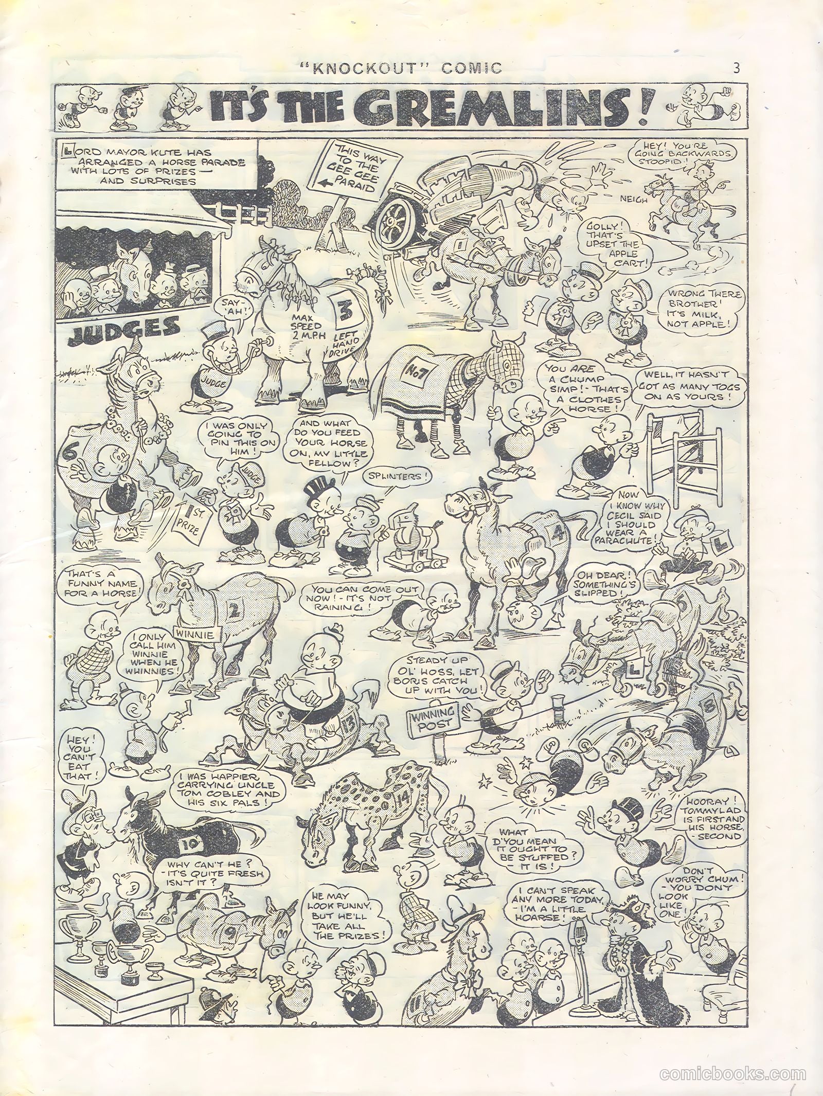 Knockout #378 (1946) — page 3 of 16