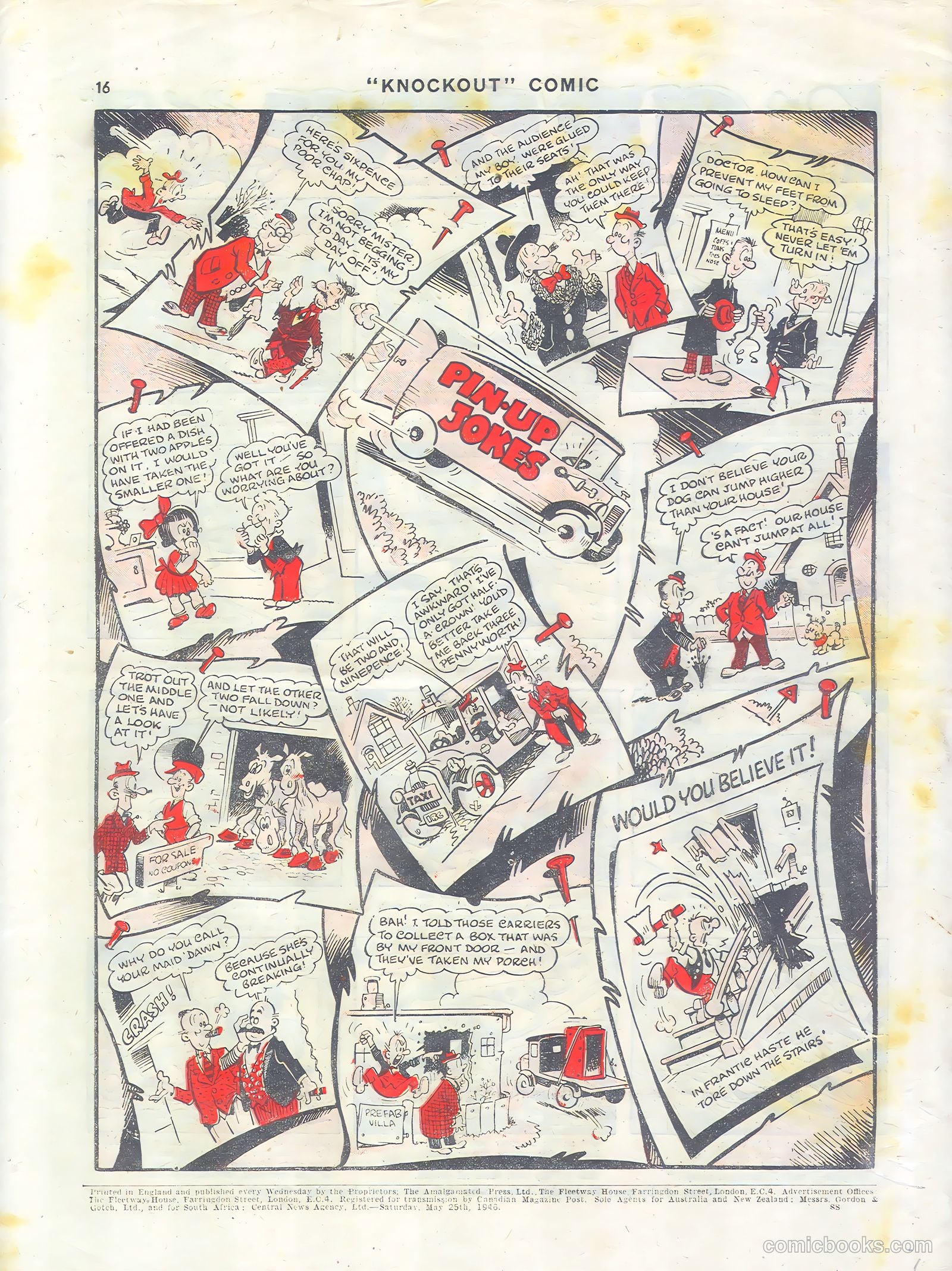 Knockout #378 (1946) — page 16 of 16