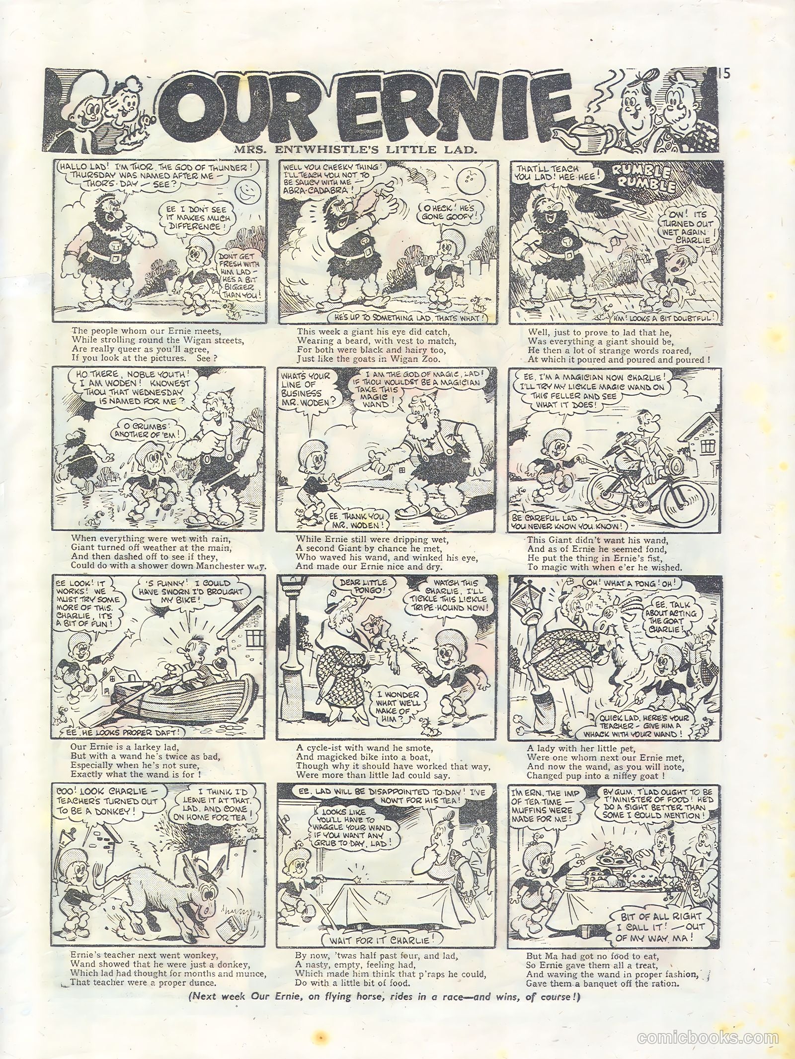 Knockout #379 (1946) — page 15 of 16