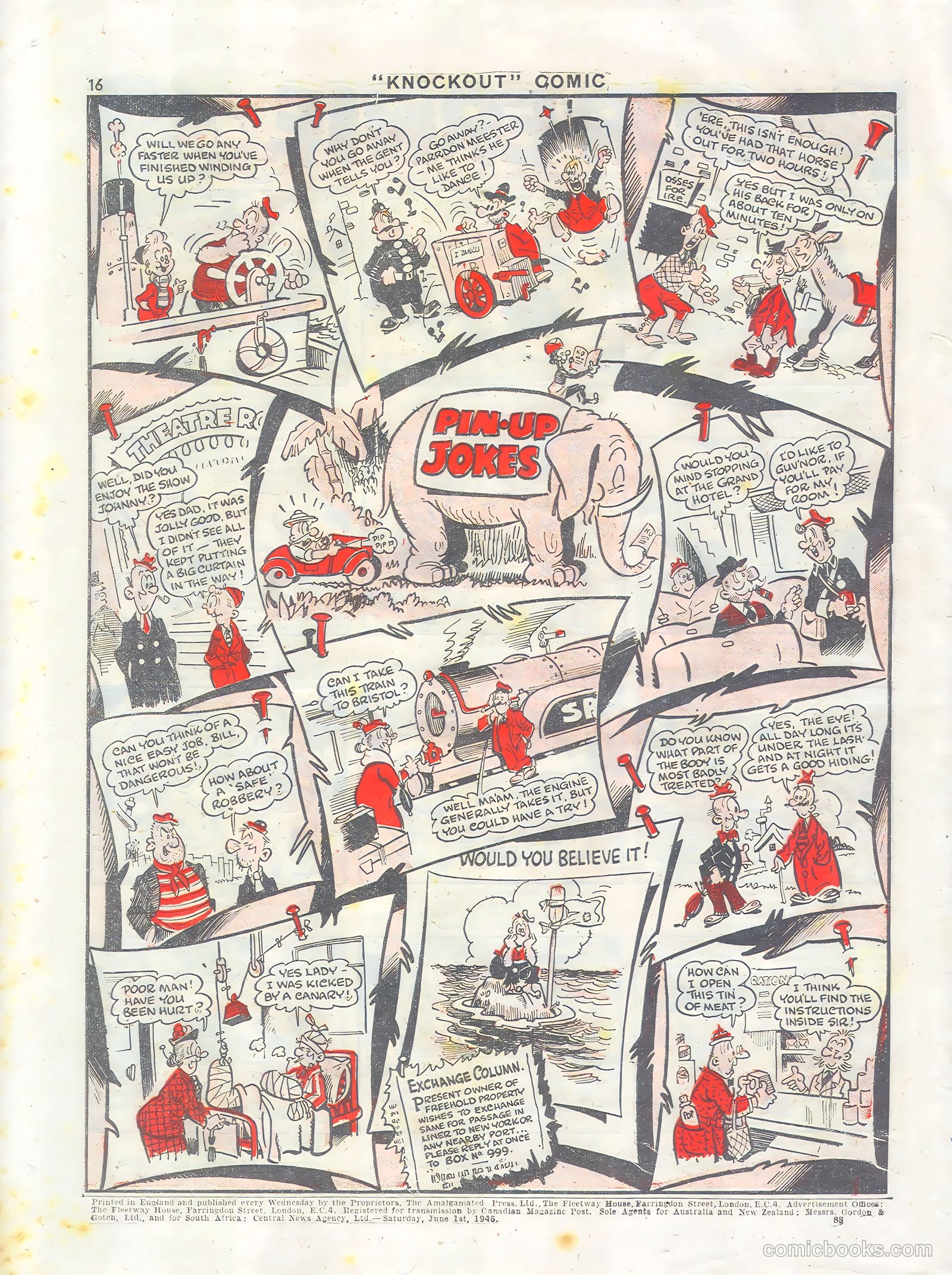 Knockout #379 (1946) — page 16 of 16