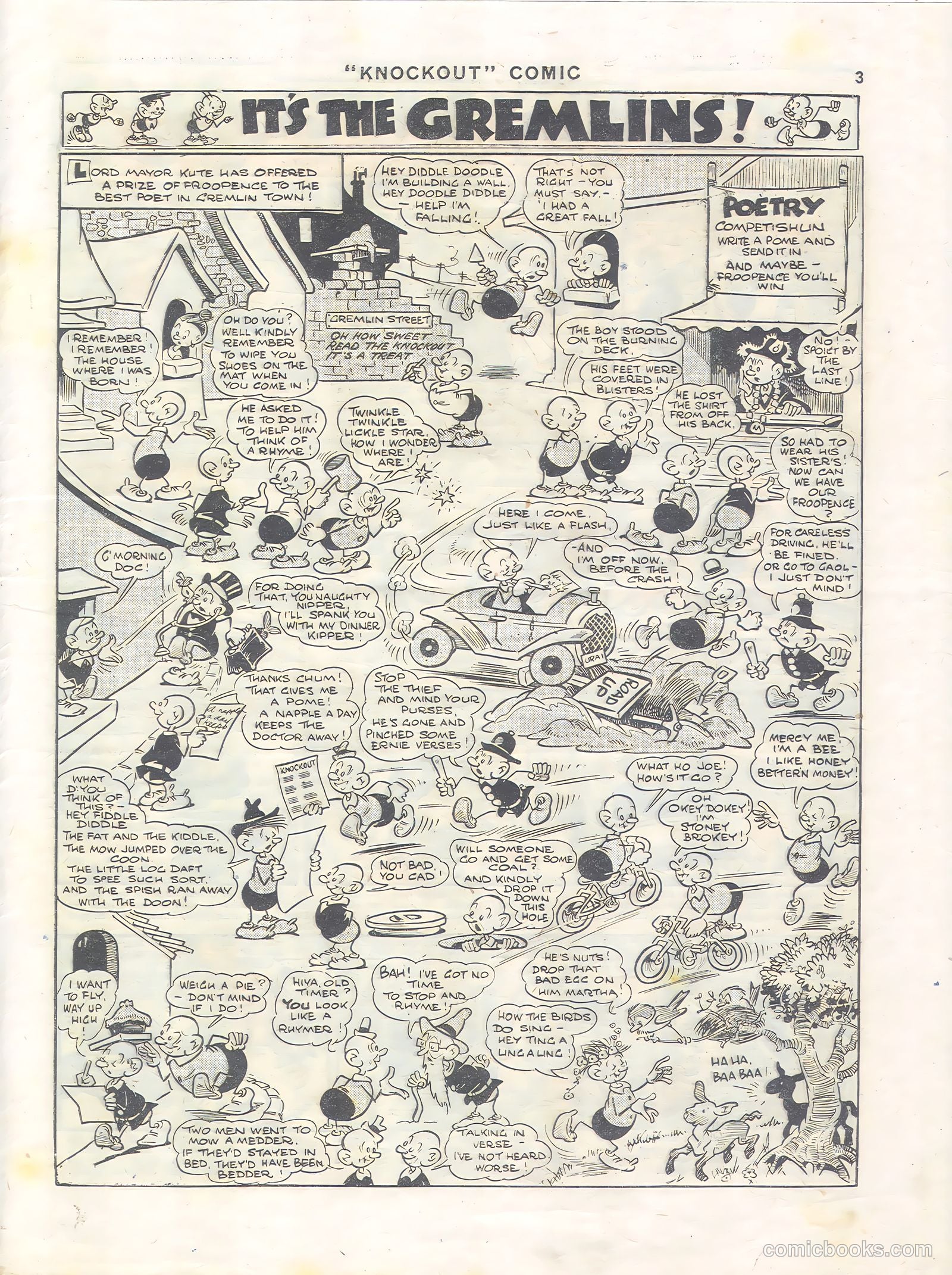 Knockout #381 (1946) — page 3 of 16