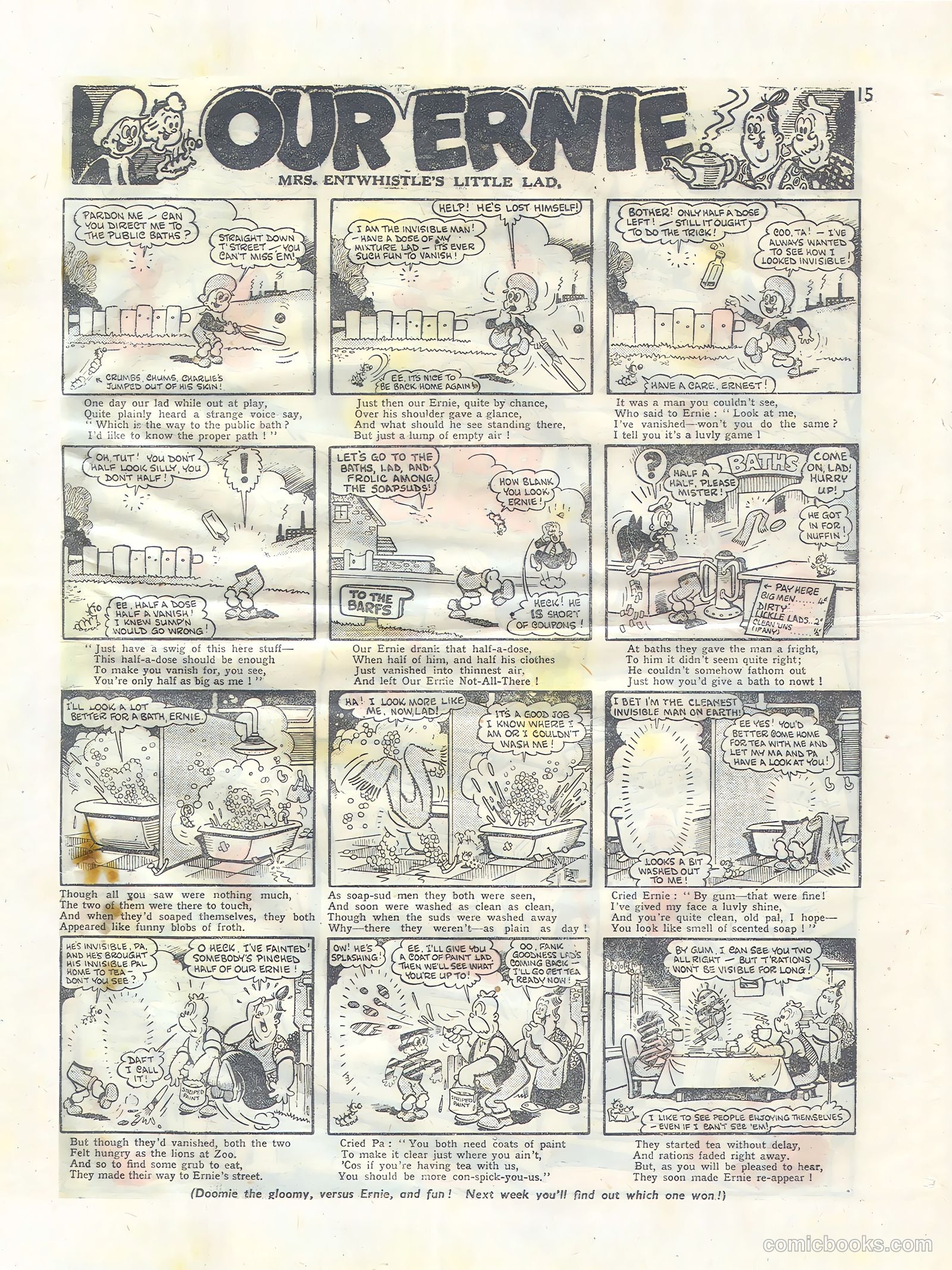 Knockout #382 (1946) — page 15 of 16