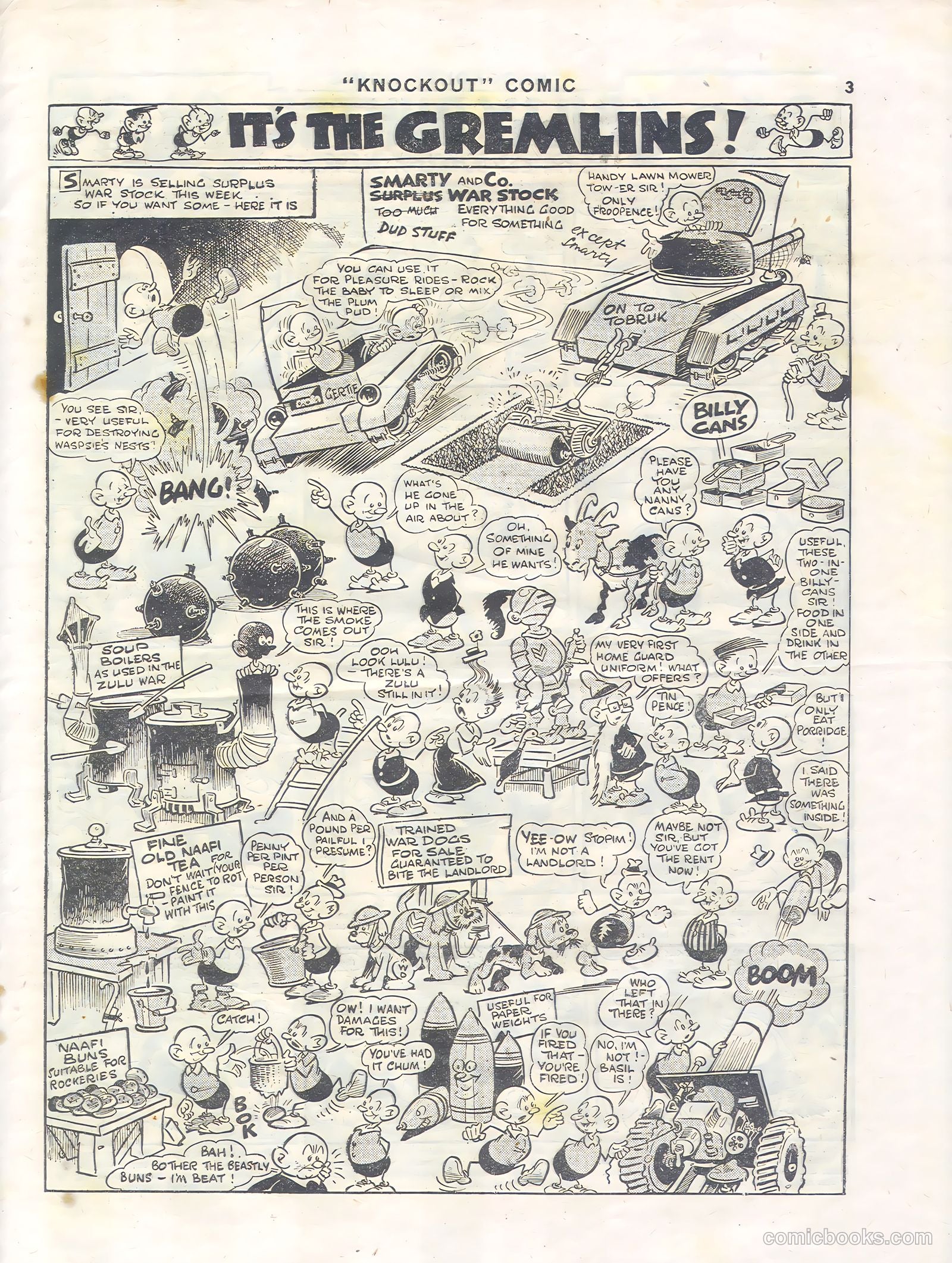 Knockout #384 (1946) — page 3 of 16