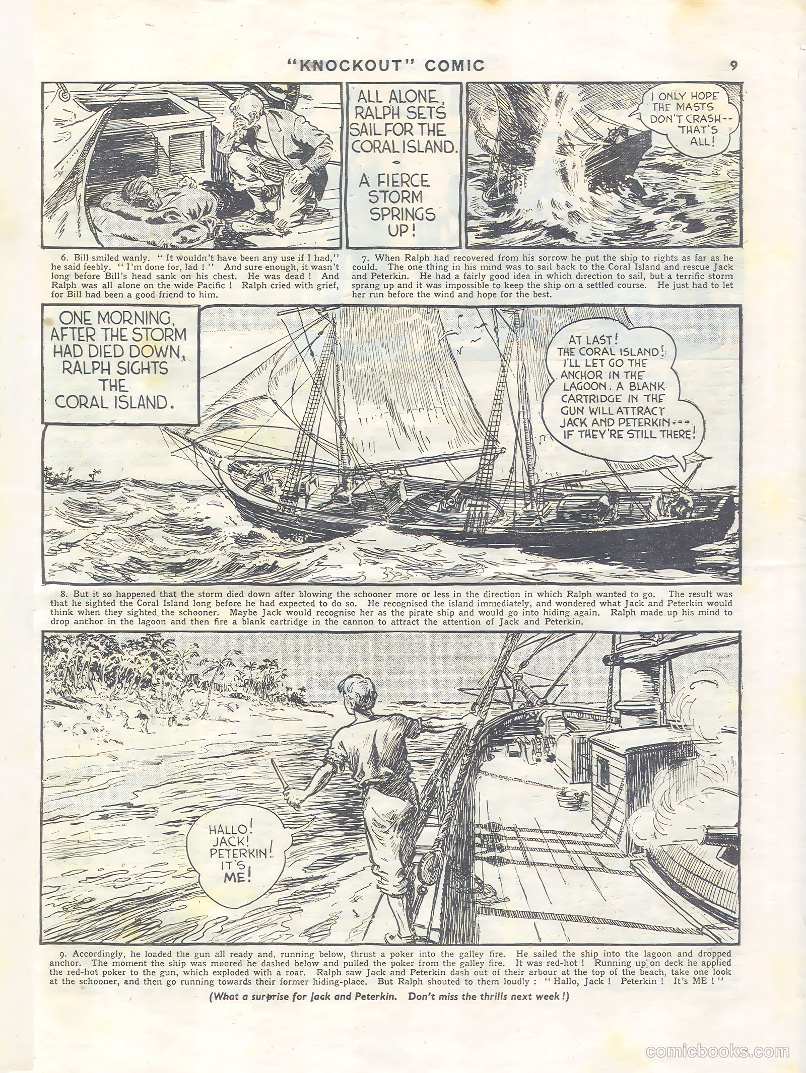 Knockout #384 (1946) — page 9 of 16
