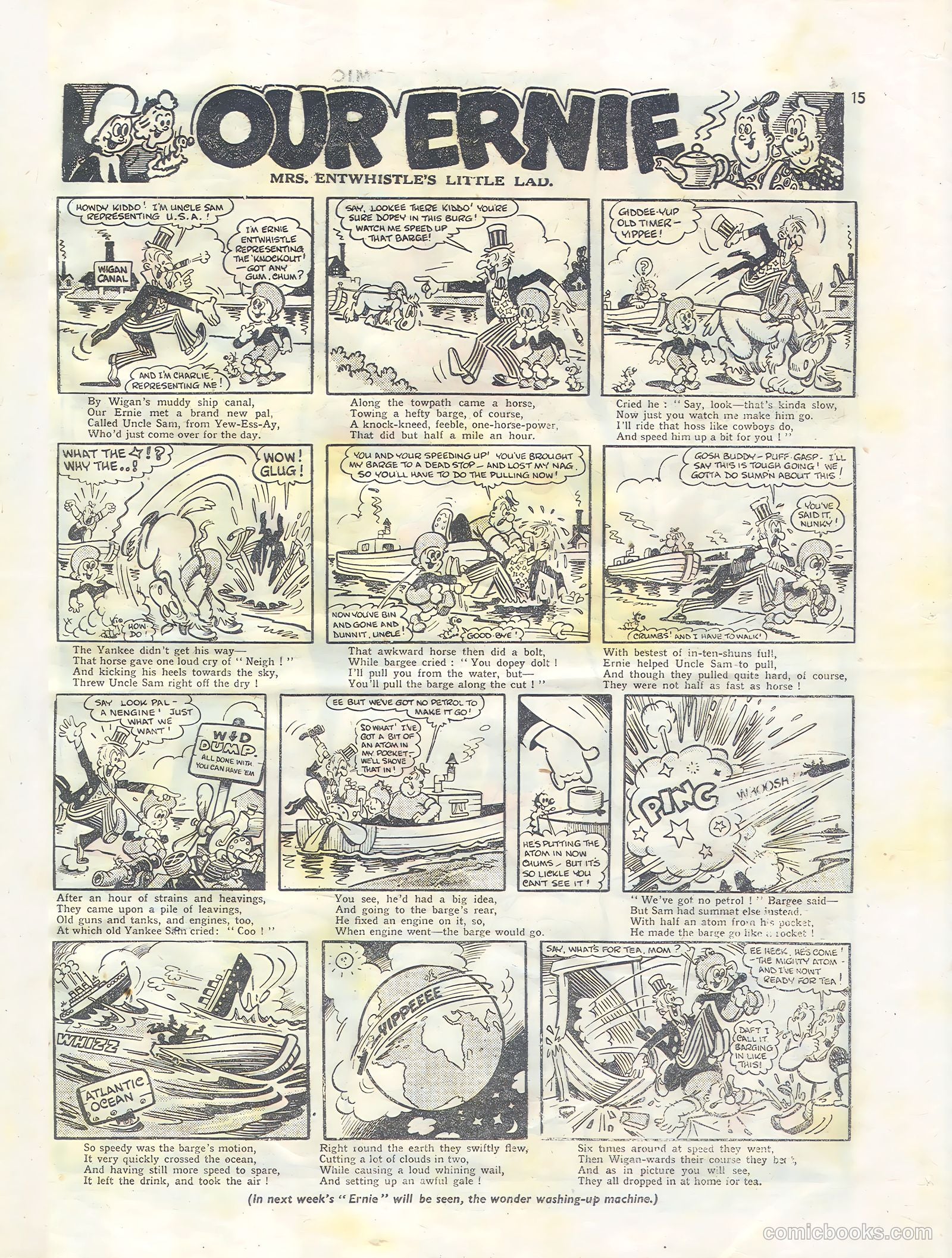 Knockout #384 (1946) — page 15 of 16