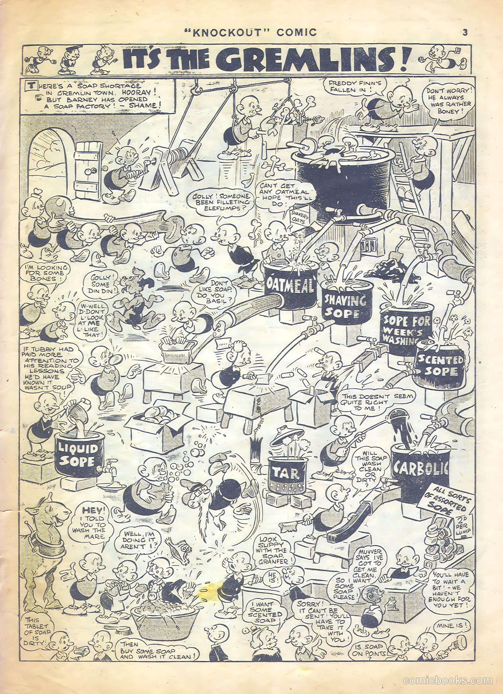 Knockout #386 (1946) — page 3 of 16