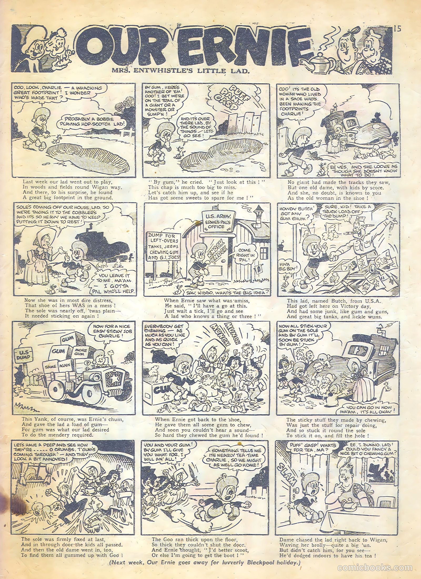 Knockout #386 (1946) — page 15 of 16