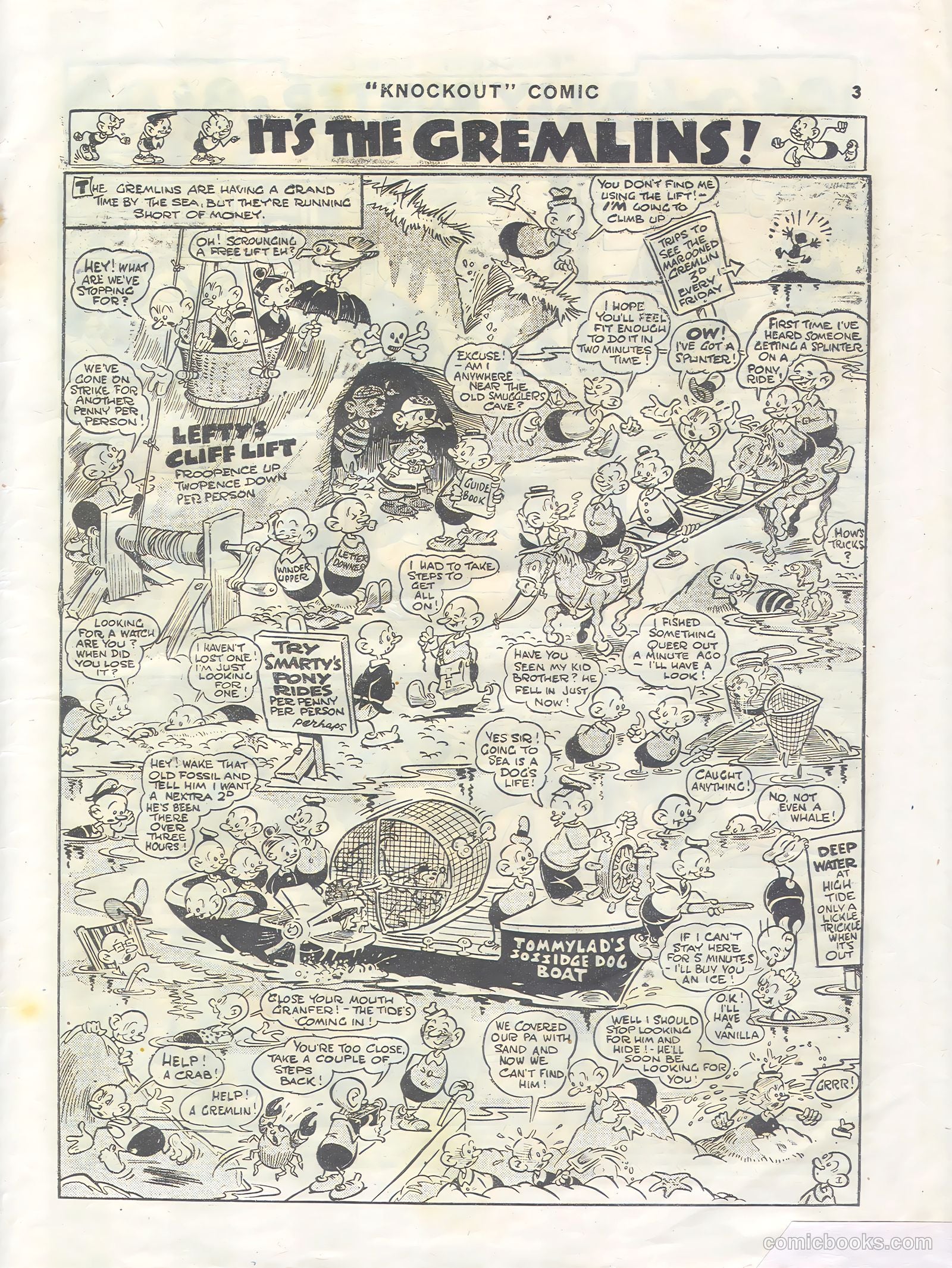 Knockout #390 (1946) — page 3 of 16