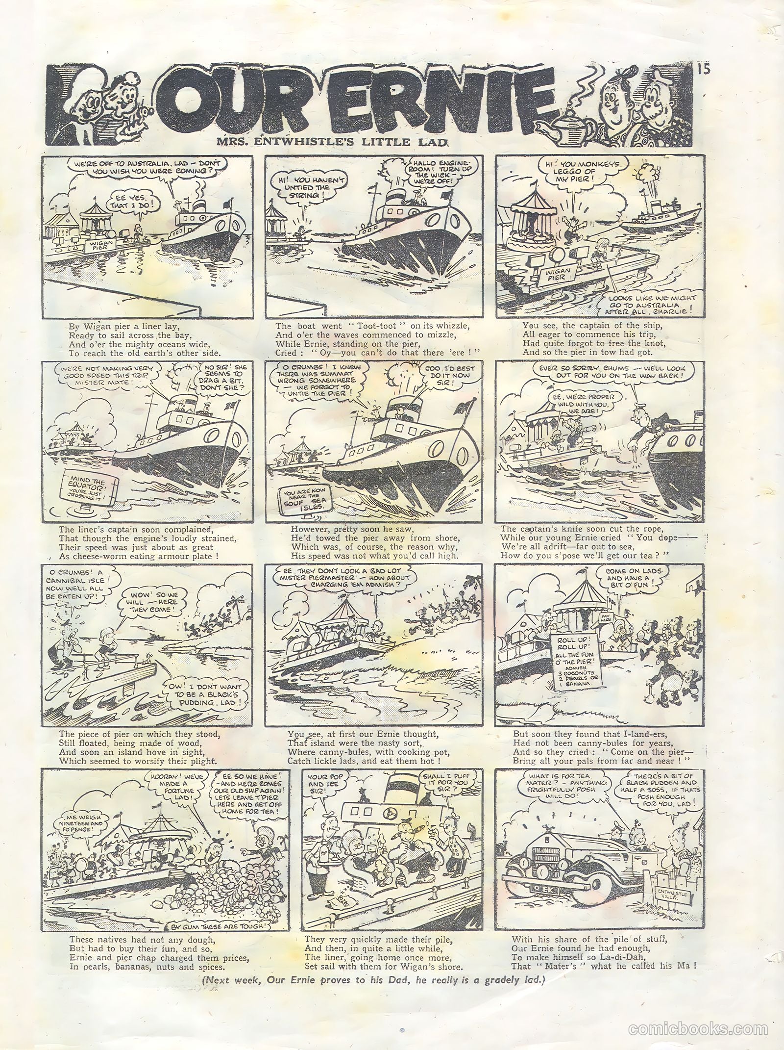 Knockout #390 (1946) — page 15 of 16