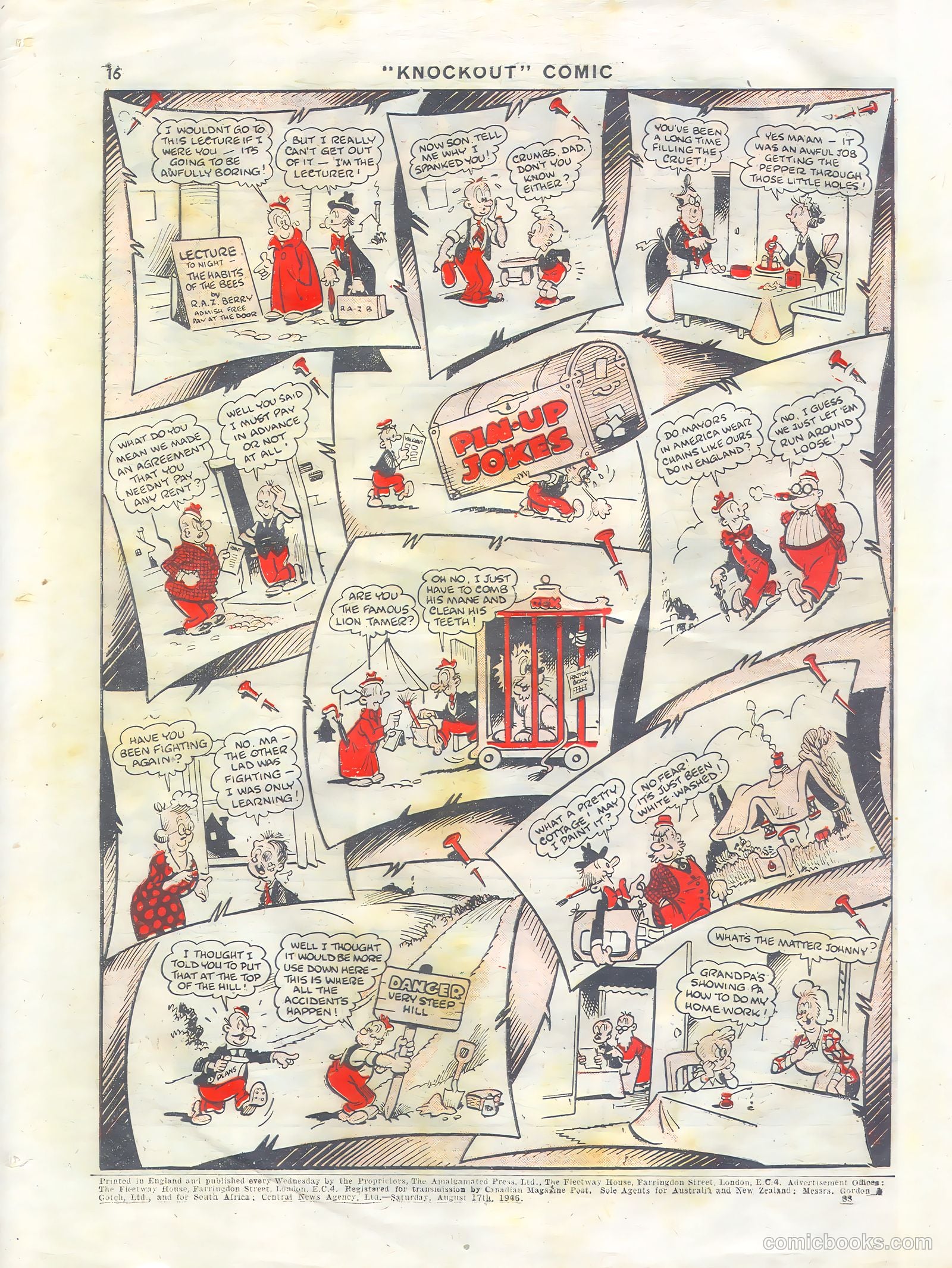 Knockout #390 (1946) — page 16 of 16