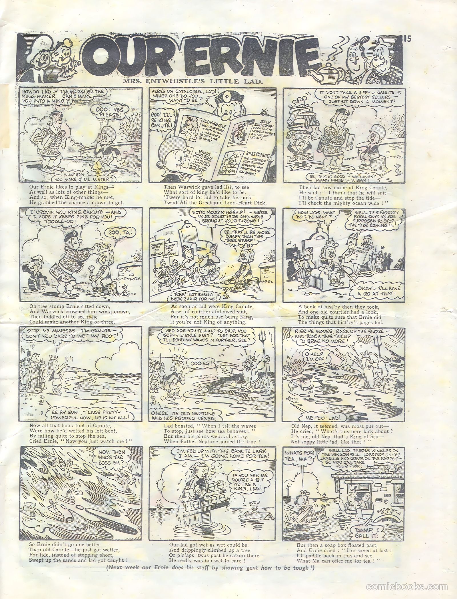 Knockout #398 (1946) — page 15 of 16
