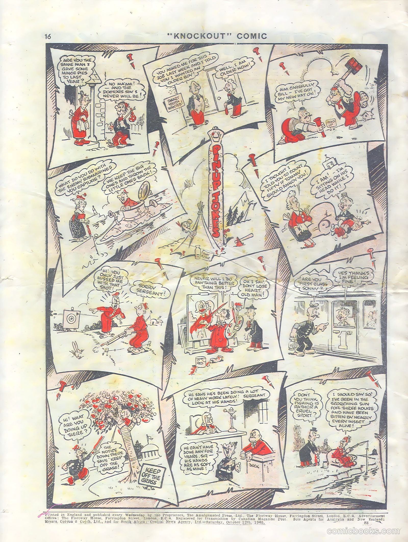 Knockout #398 (1946) — page 16 of 16