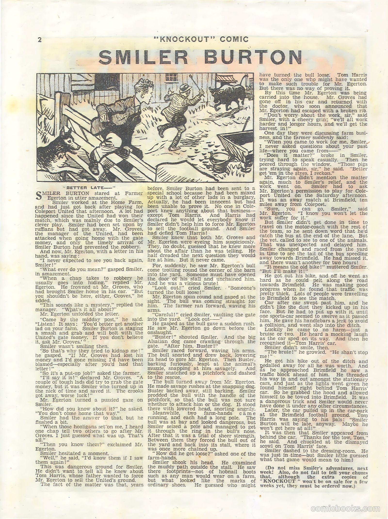 Knockout #400 (1946) — page 2 of 16
