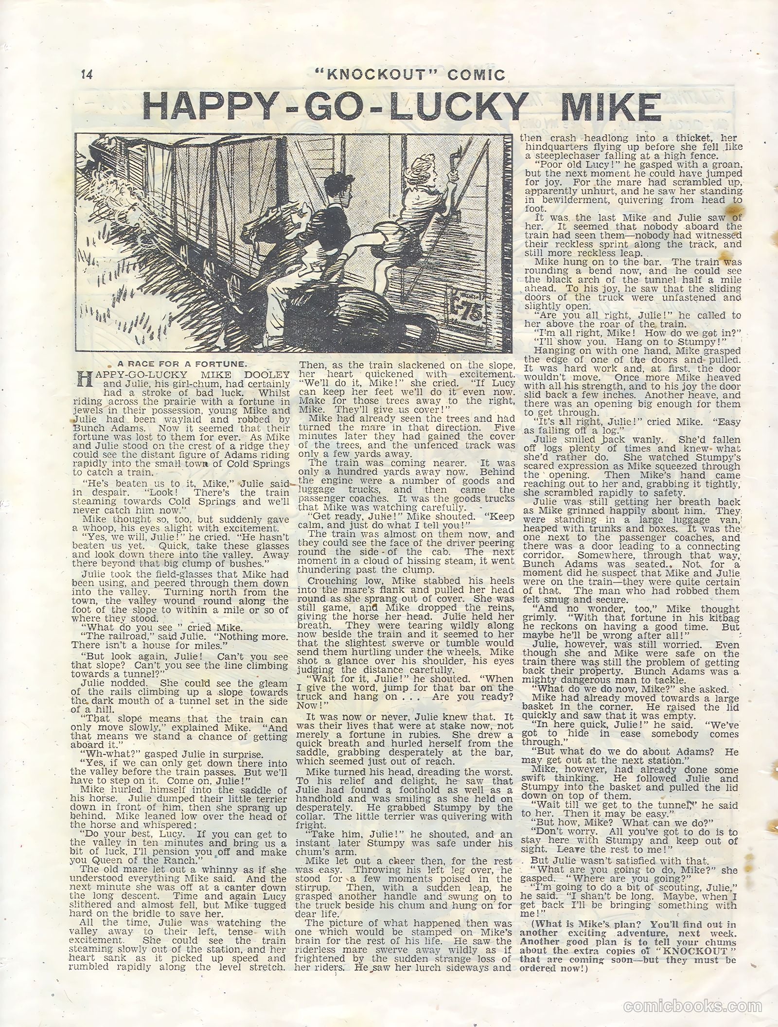 Knockout #400 (1946) — page 14 of 16