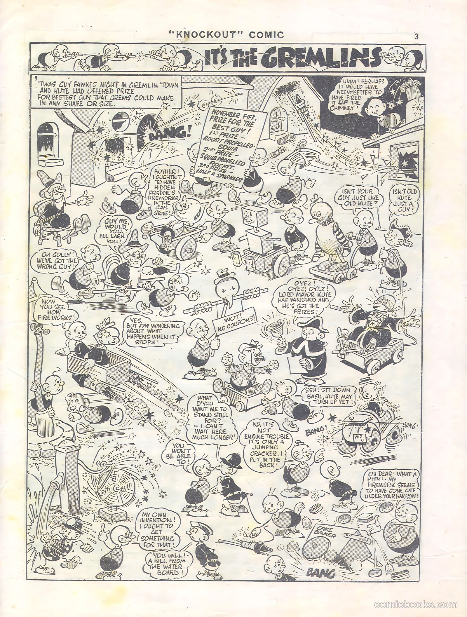 Knockout #402 (1946) — page 3 of 16