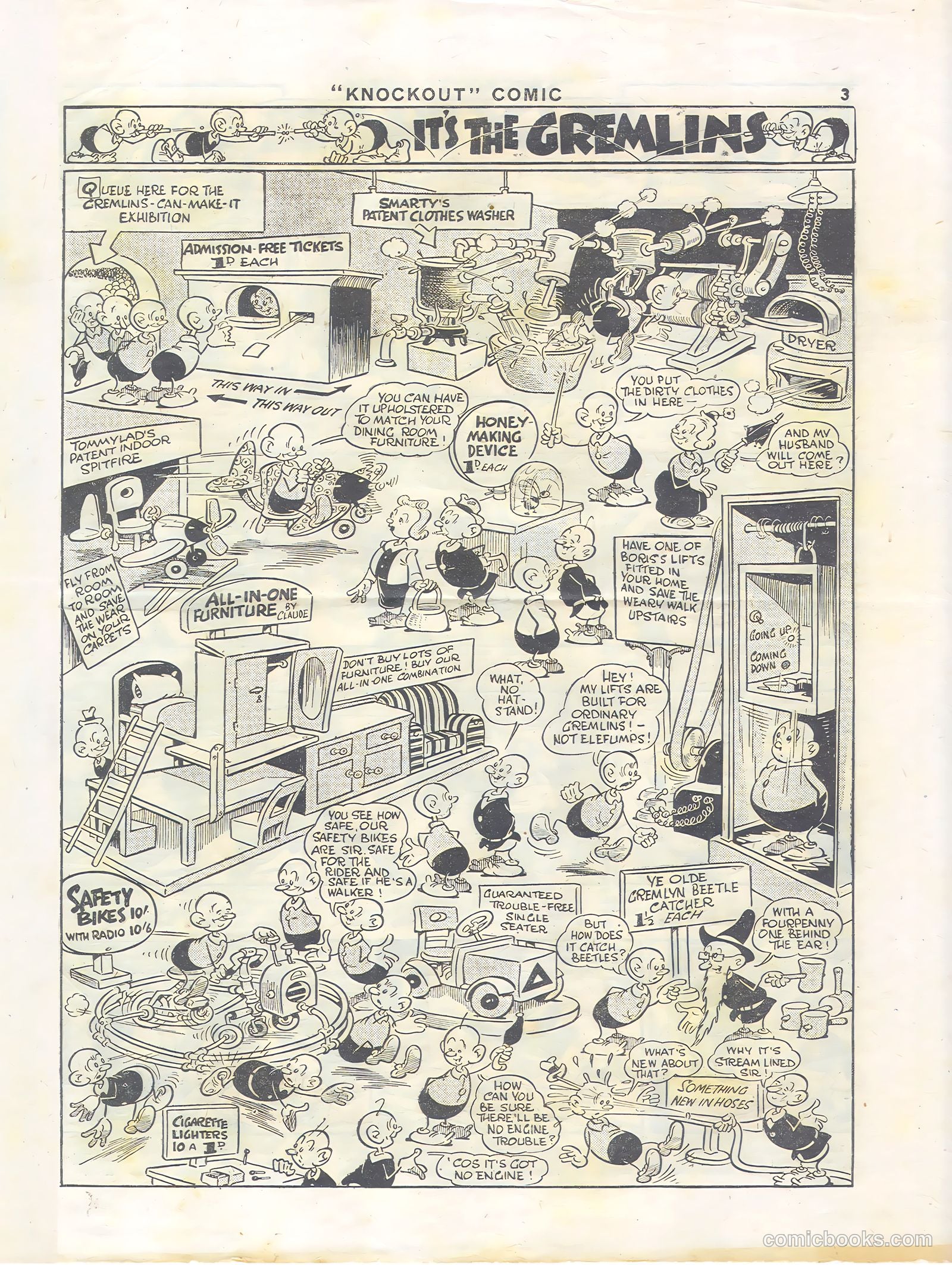 Knockout #404 (1946) — page 3 of 16