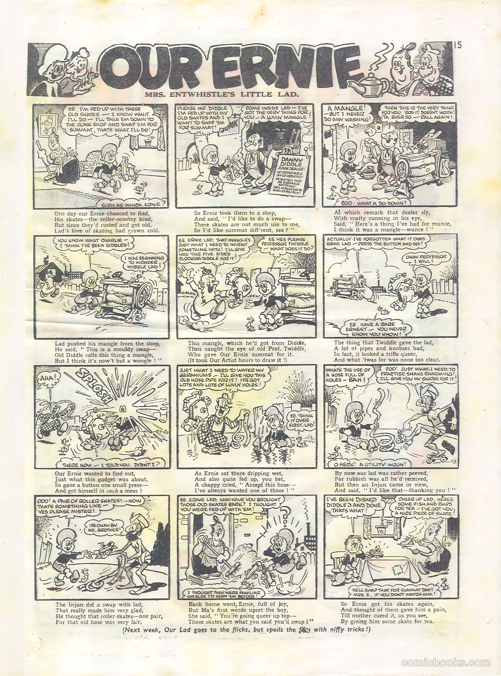 Knockout #404 (1946) — page 15 of 16