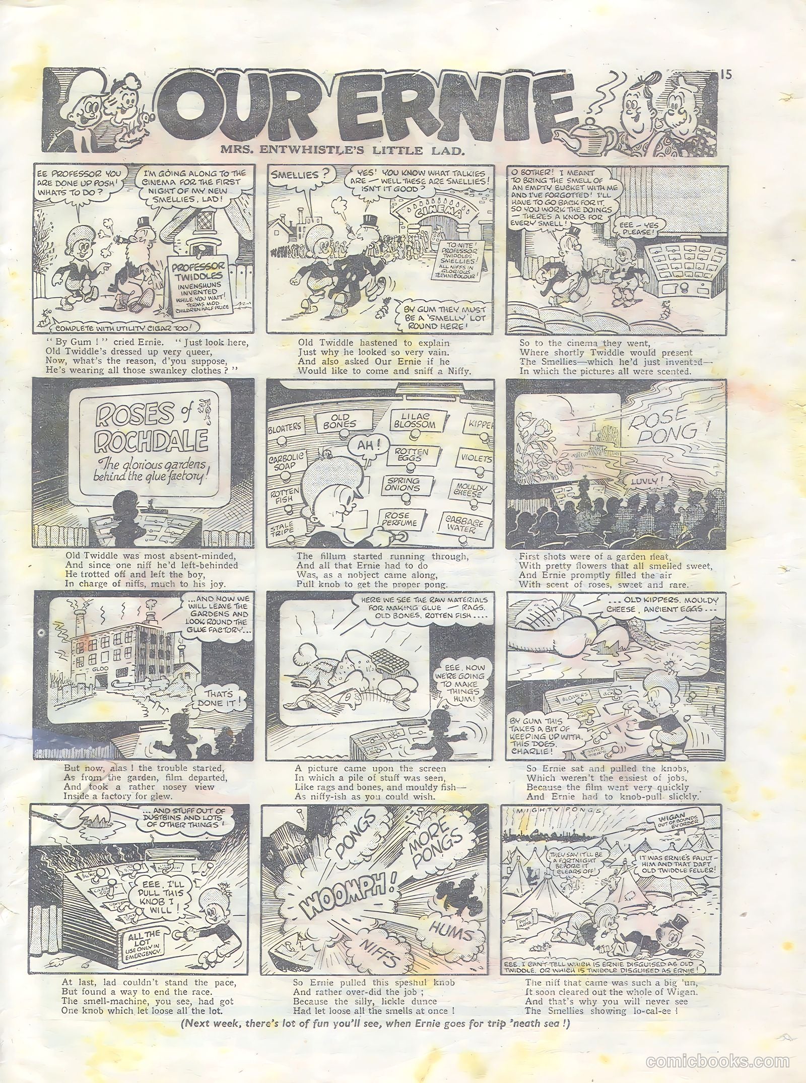 Knockout #405 (1946) — page 15 of 16