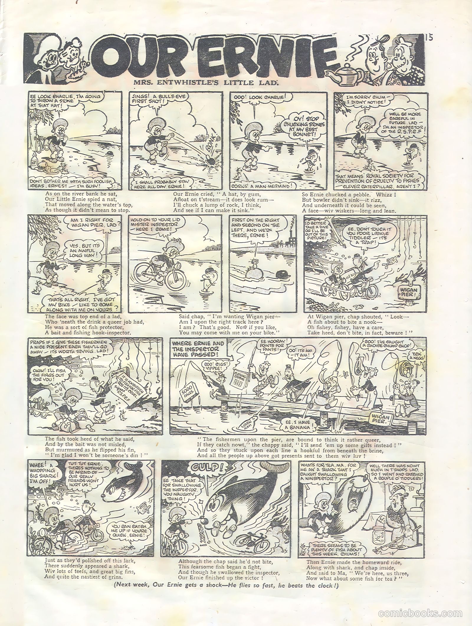 Knockout #406 (1946) — page 15 of 16
