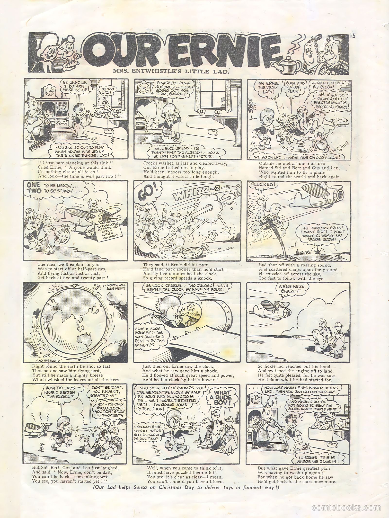 Knockout #407 (1946) — page 15 of 16