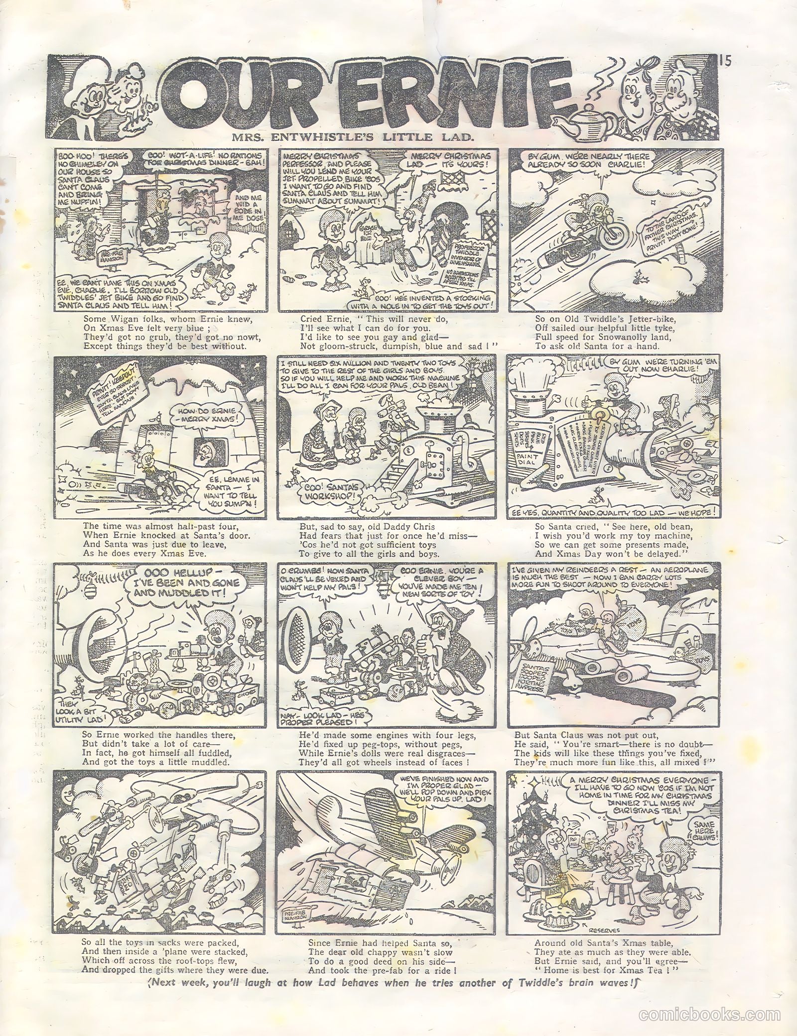 Knockout #408 (1946) — page 15 of 16
