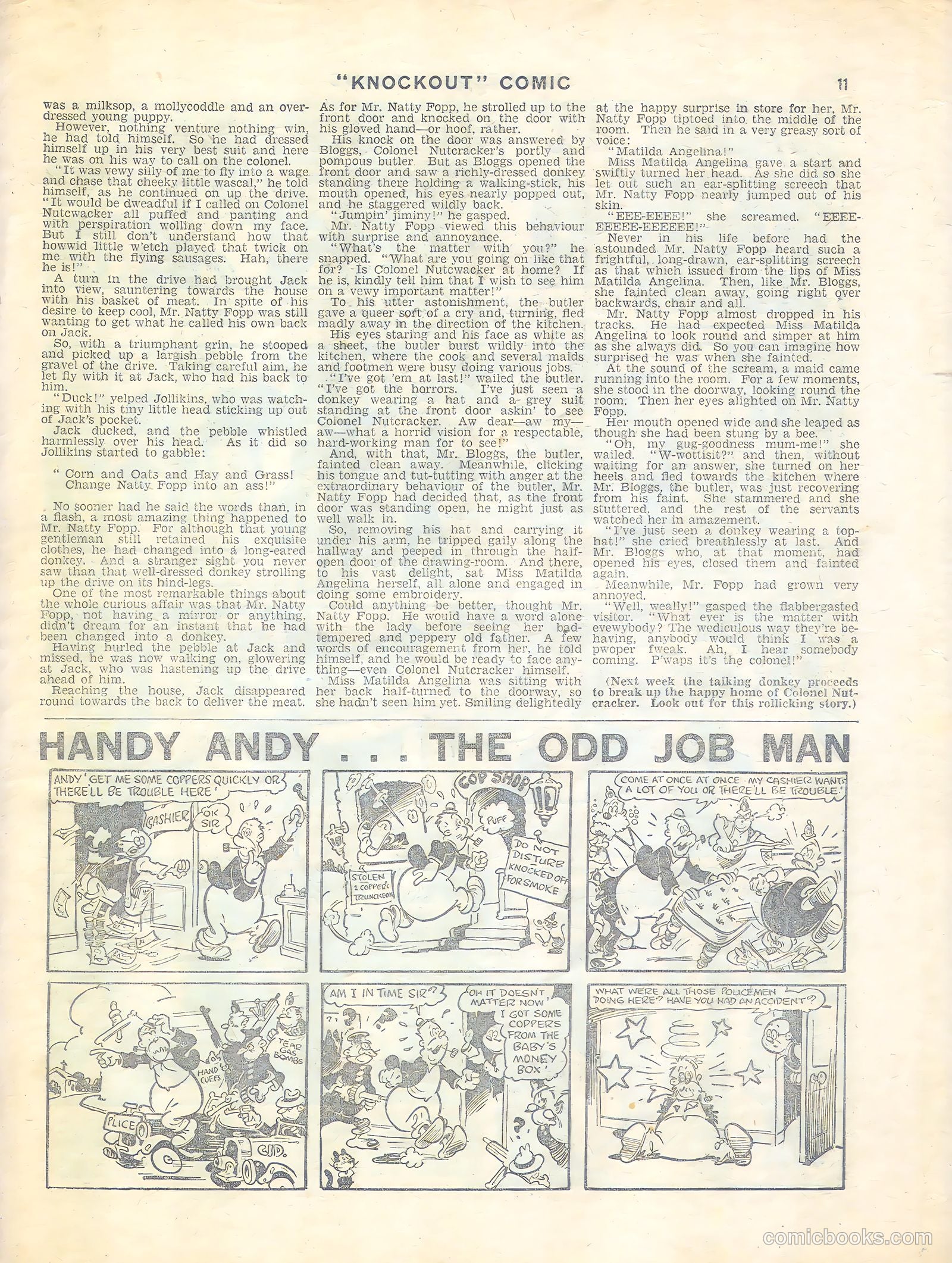 Knockout #411 (1947) — page 11 of 16