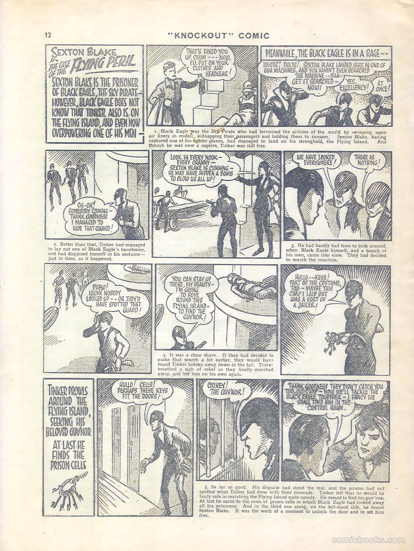 Knockout #411 (1947) — page 12 of 16