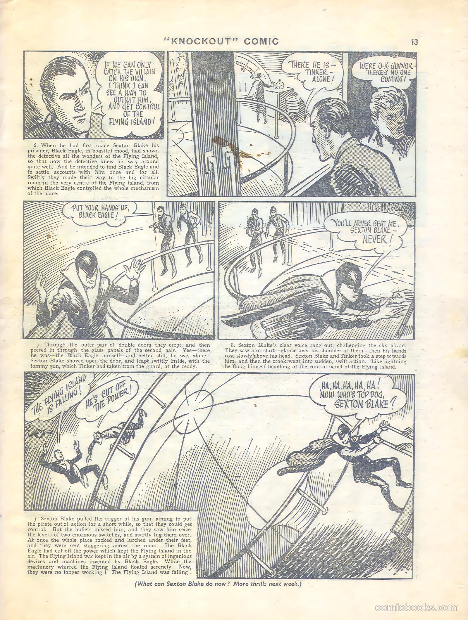 Knockout #411 (1947) — page 13 of 16