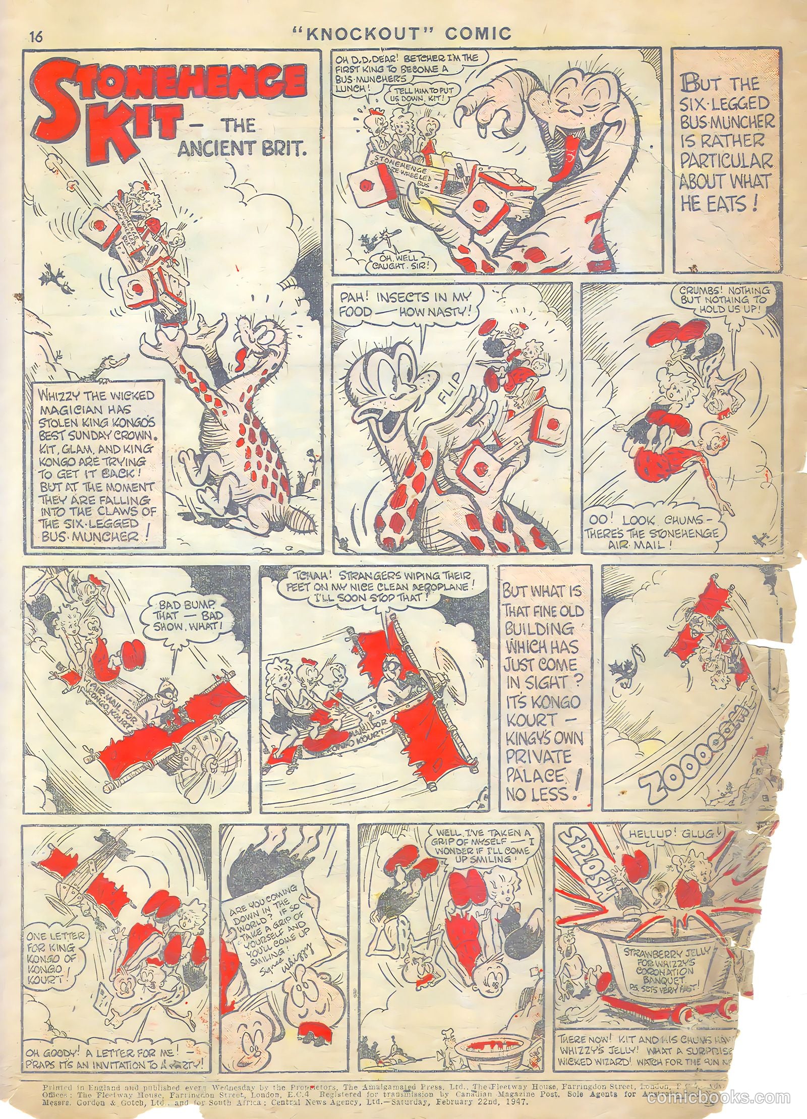 Knockout #417 (1947) — page 16 of 16