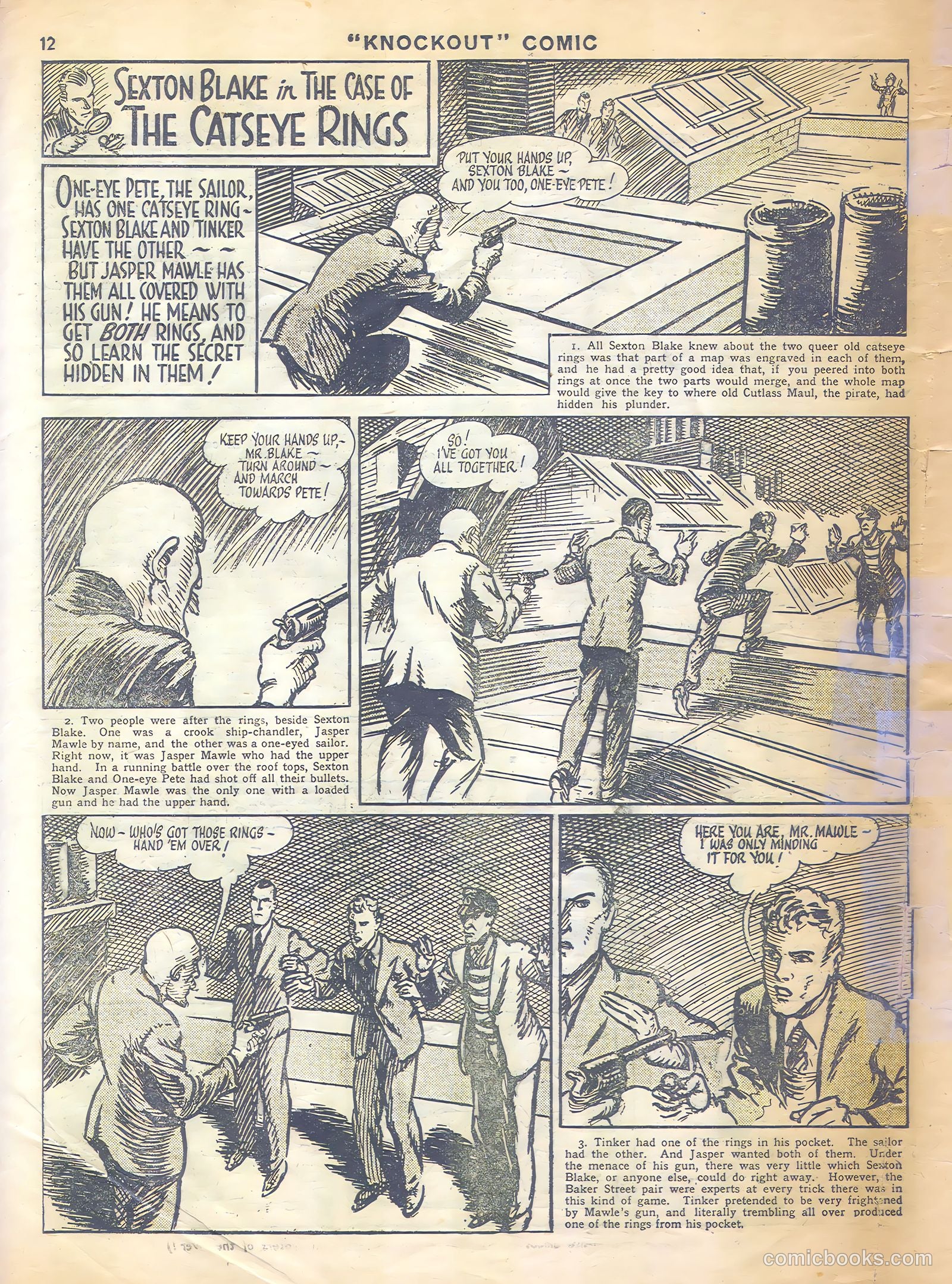 Knockout #418 (1947) — page 12 of 16