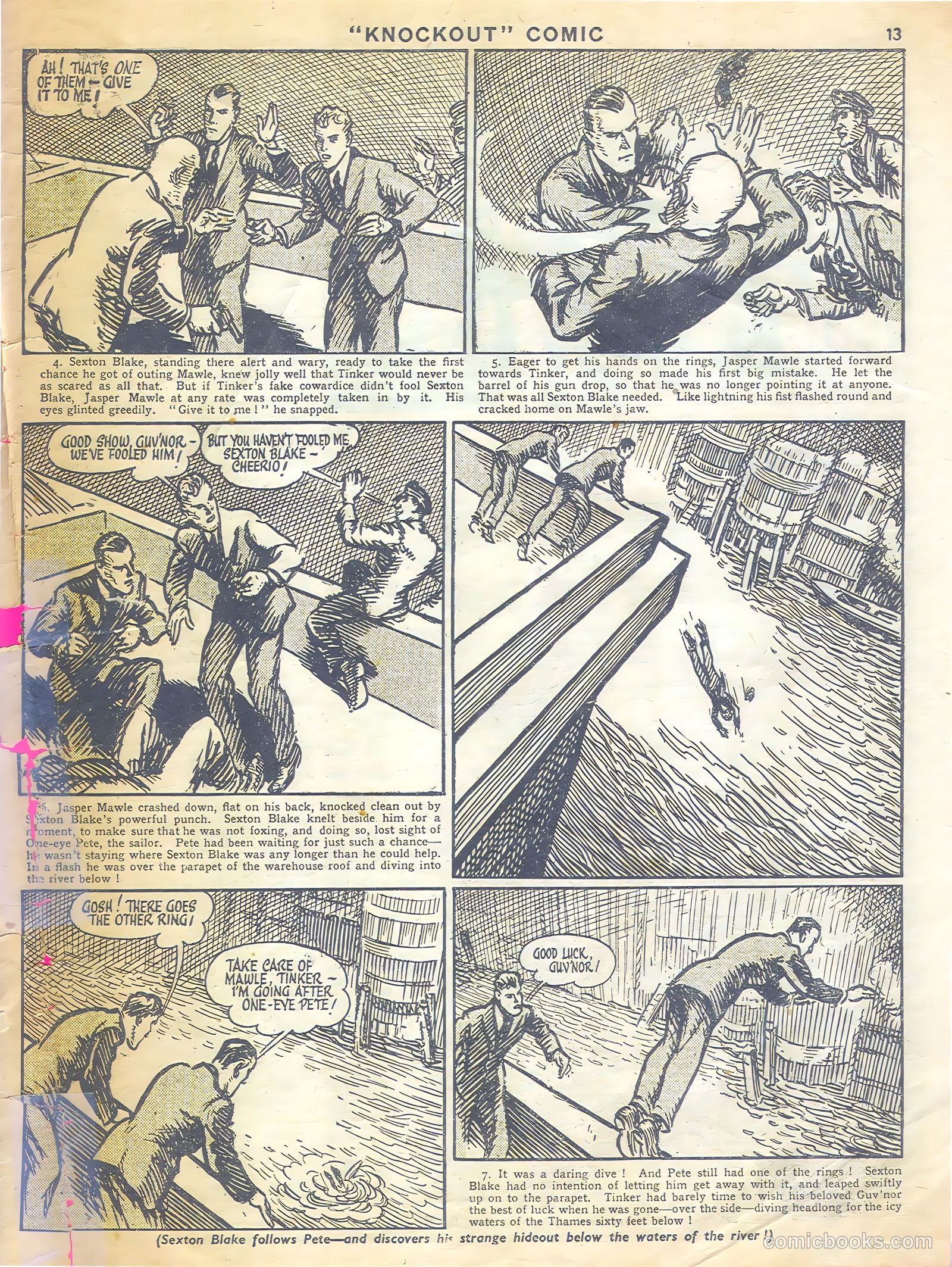 Knockout #418 (1947) — page 13 of 16