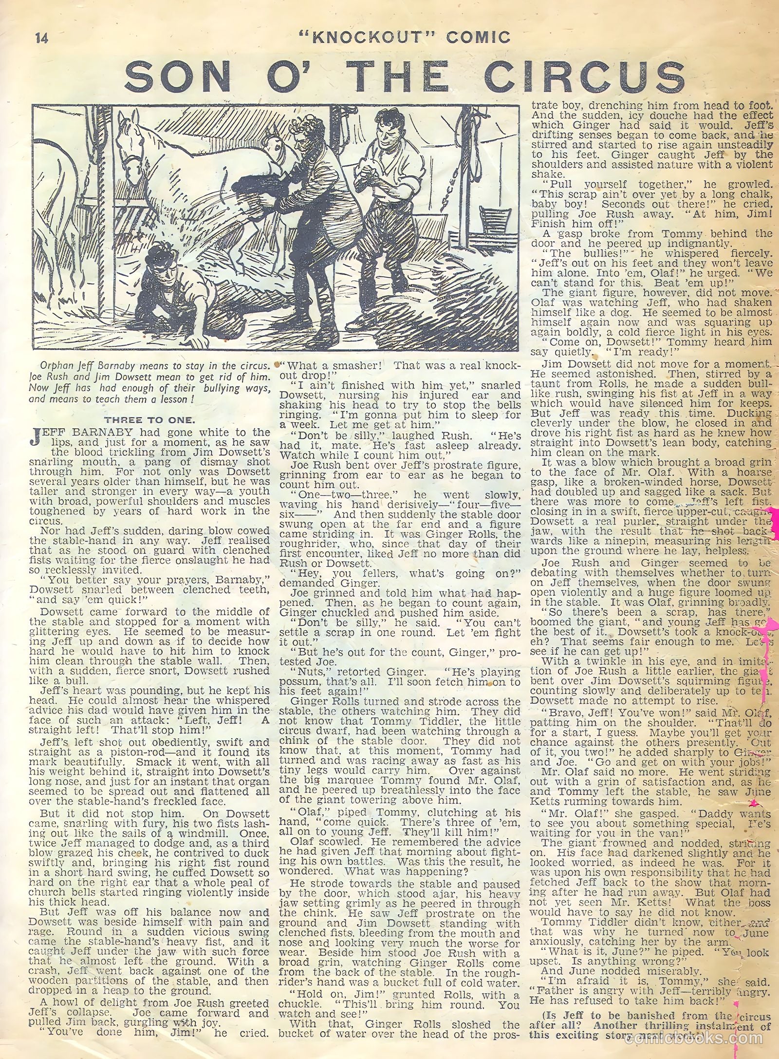 Knockout #418 (1947) — page 14 of 16
