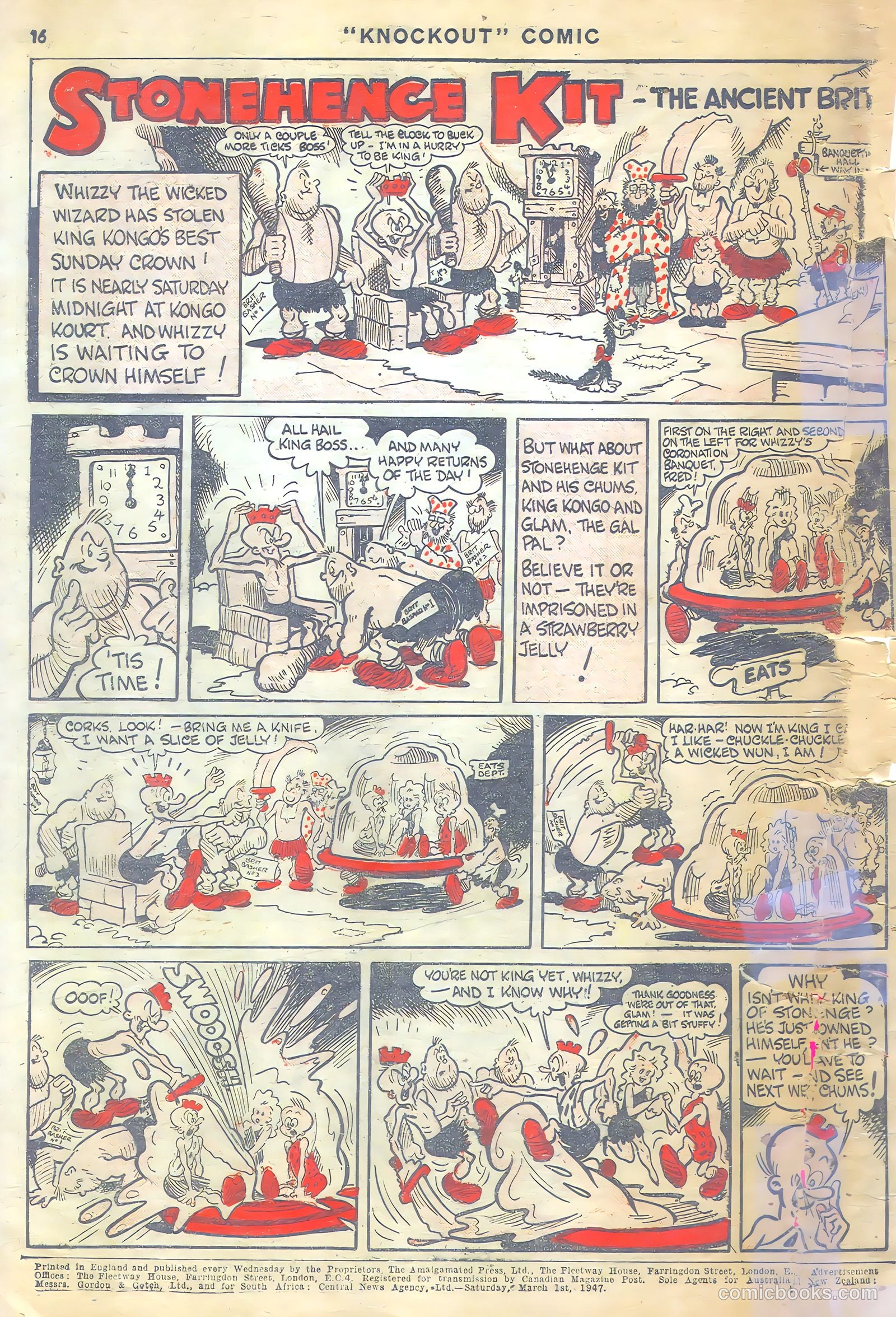 Knockout #418 (1947) — page 16 of 16