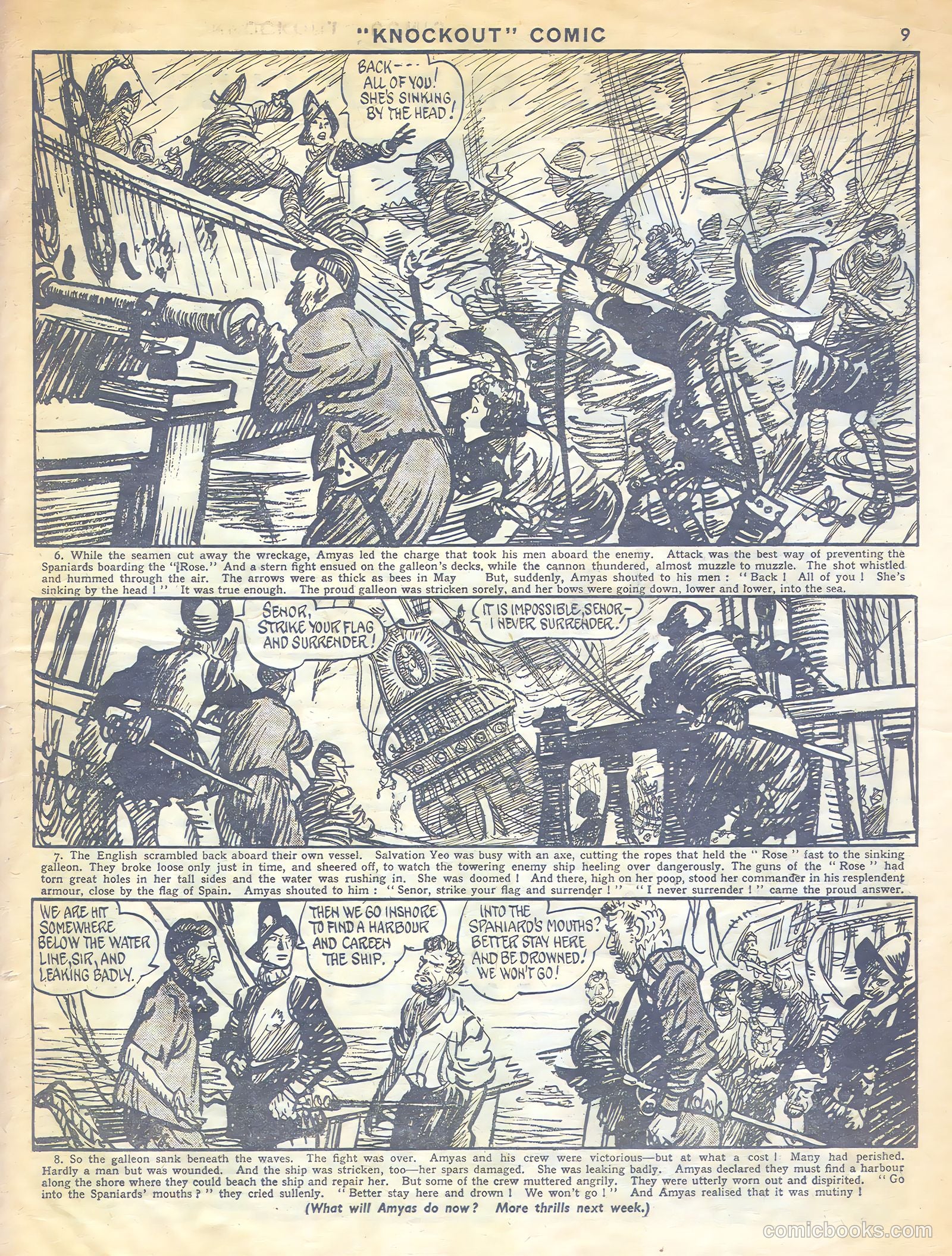 Knockout #422 (1947) — page 9 of 16