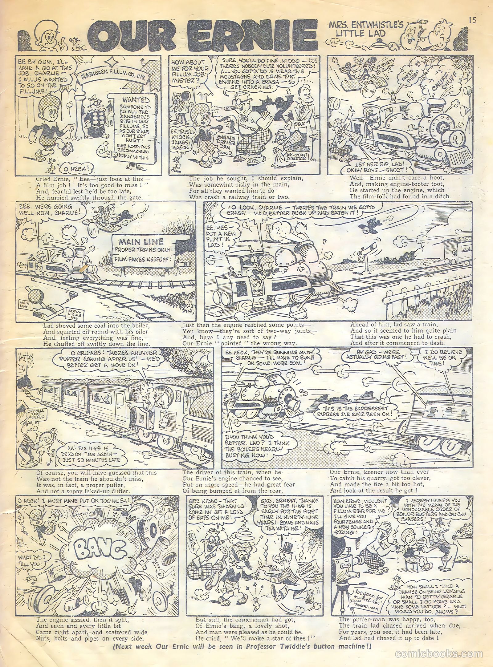 Knockout #422 (1947) — page 15 of 16