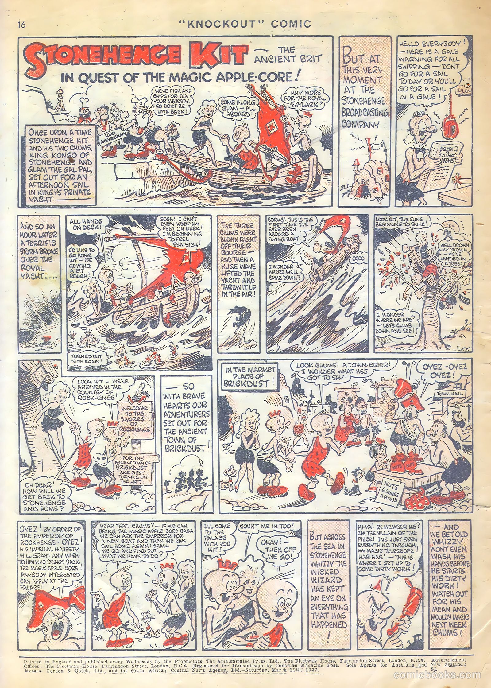 Knockout #422 (1947) — page 16 of 16
