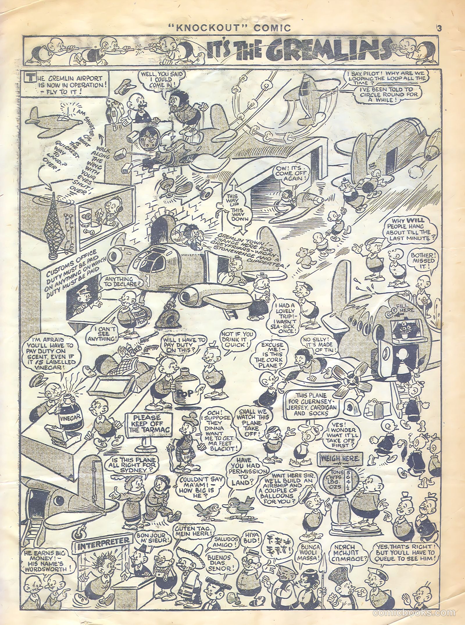 Knockout #423 (1947) — page 3 of 12
