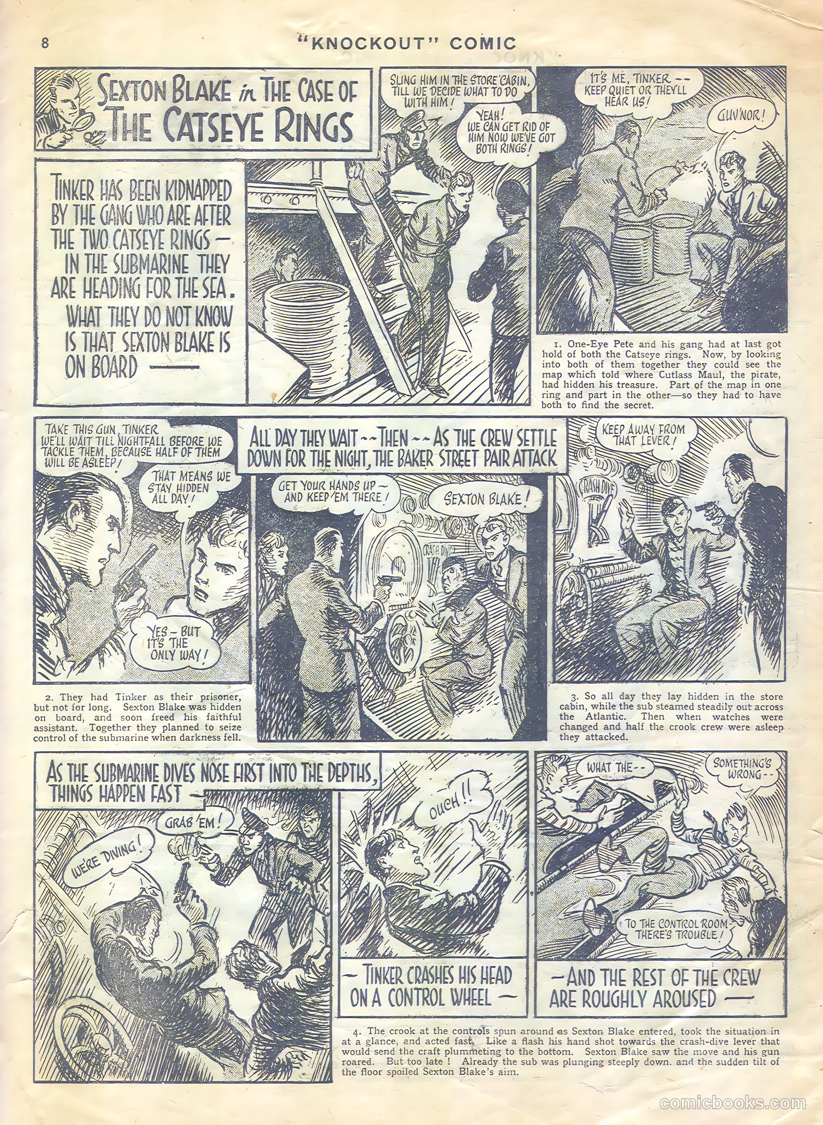Knockout #423 (1947) — page 8 of 12