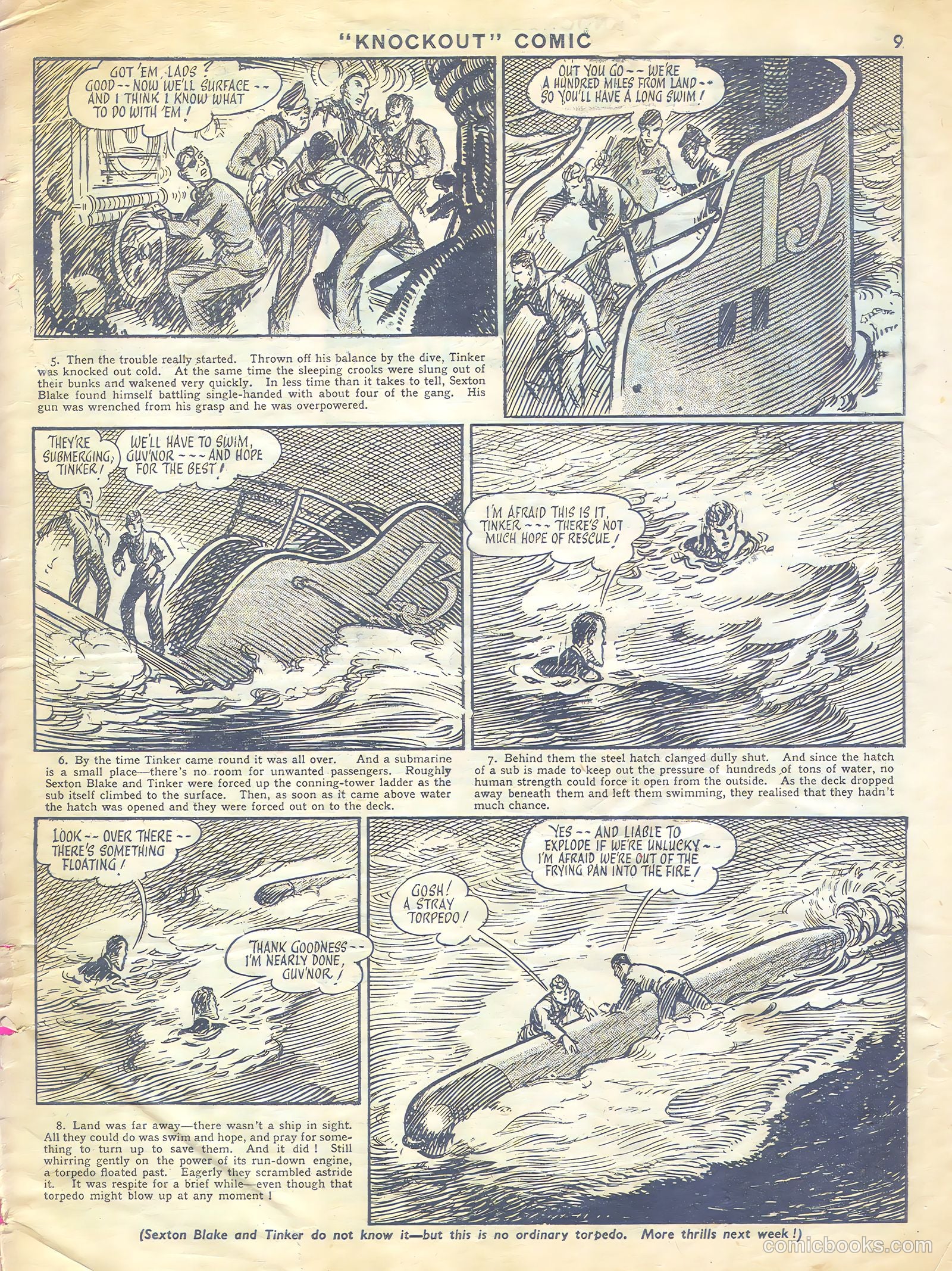 Knockout #423 (1947) — page 9 of 12