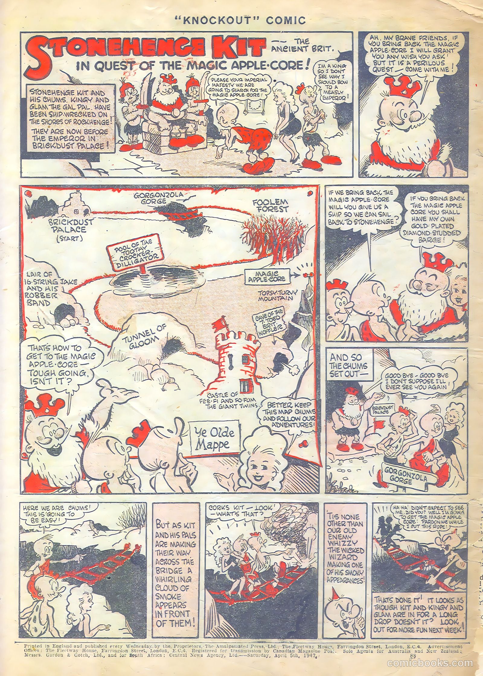 Knockout #423 (1947) — page 12 of 12