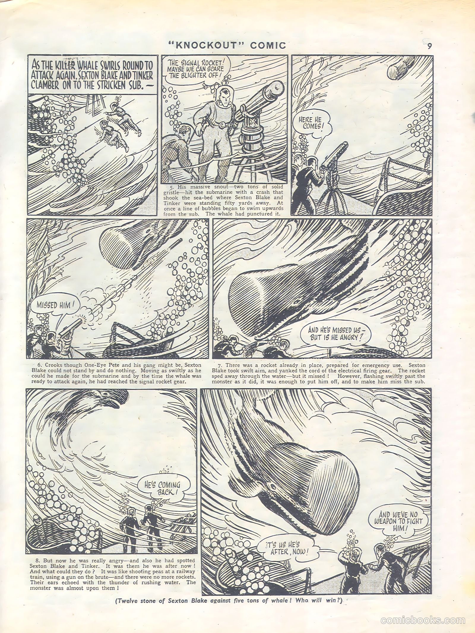 Knockout #425 (1947) — page 9 of 12