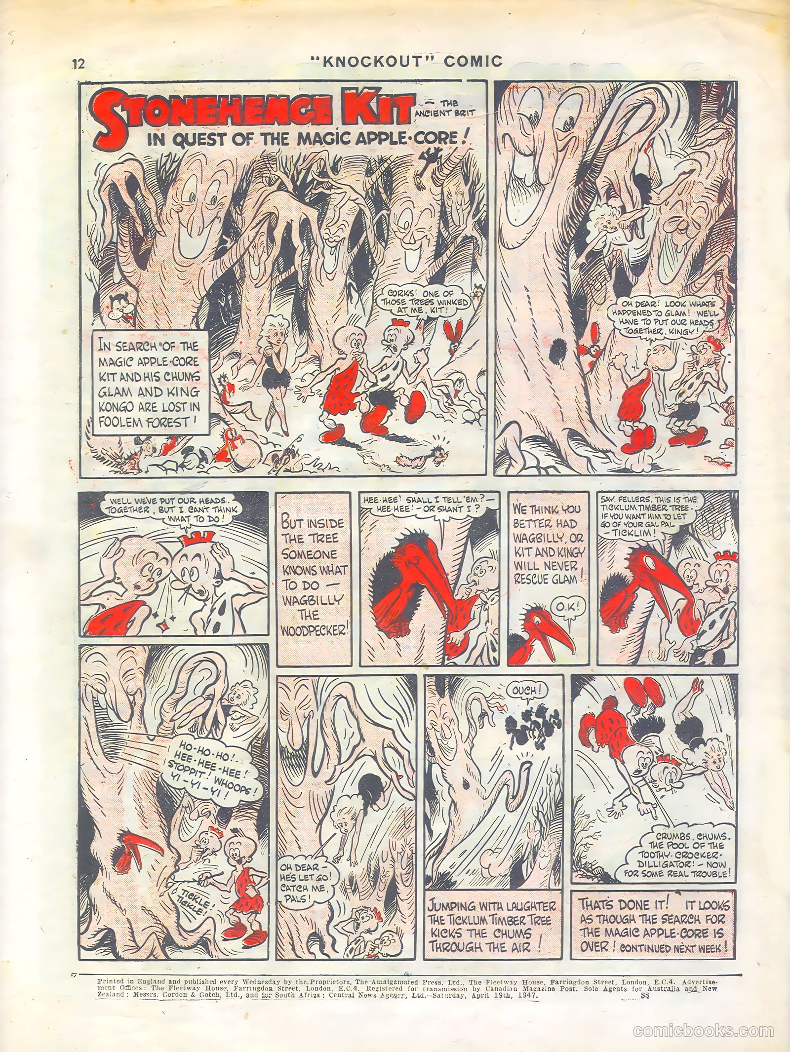 Knockout #425 (1947) — page 12 of 12