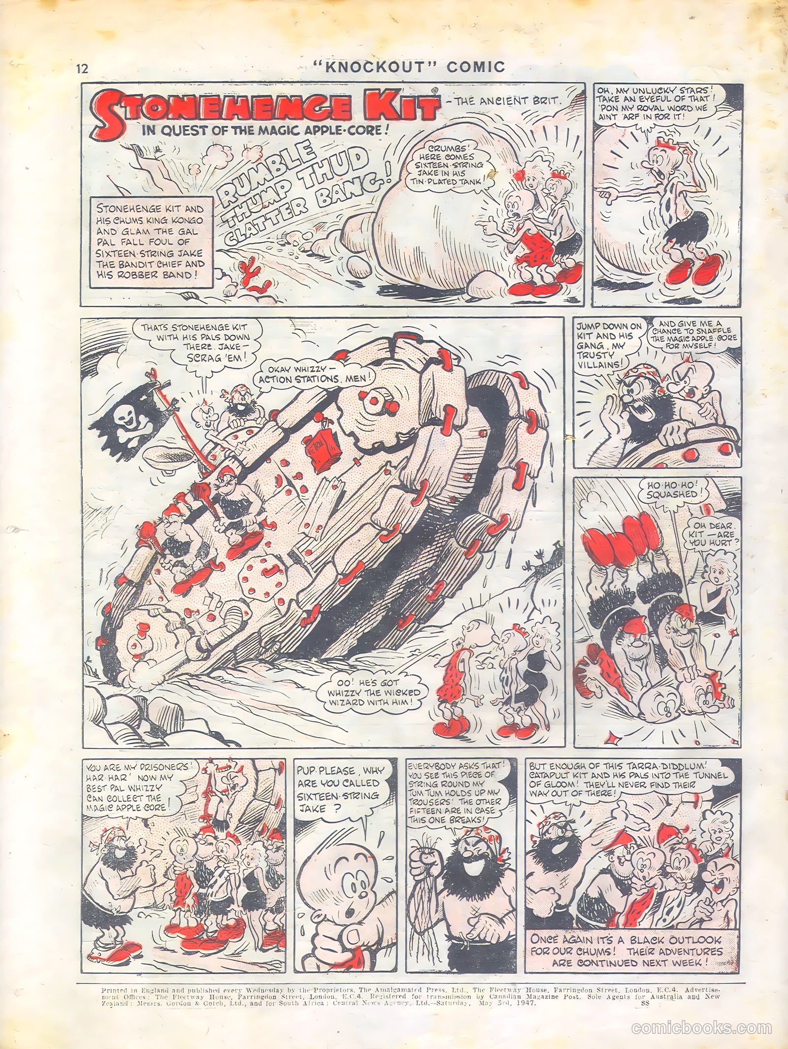 Knockout #427 (1947) — page 12 of 12