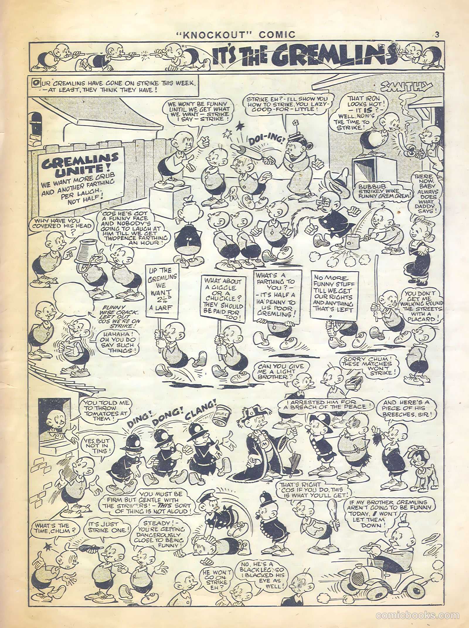 Knockout #433 (1947) — page 3 of 12