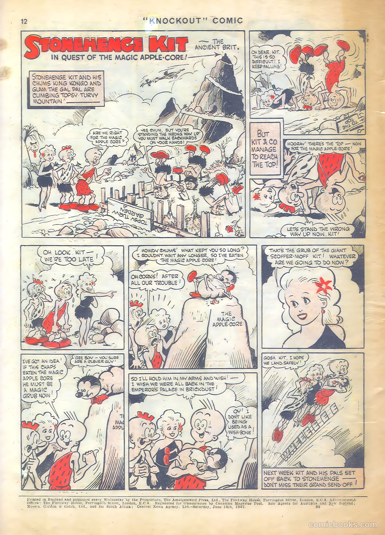 Knockout #433 (1947) — page 12 of 12