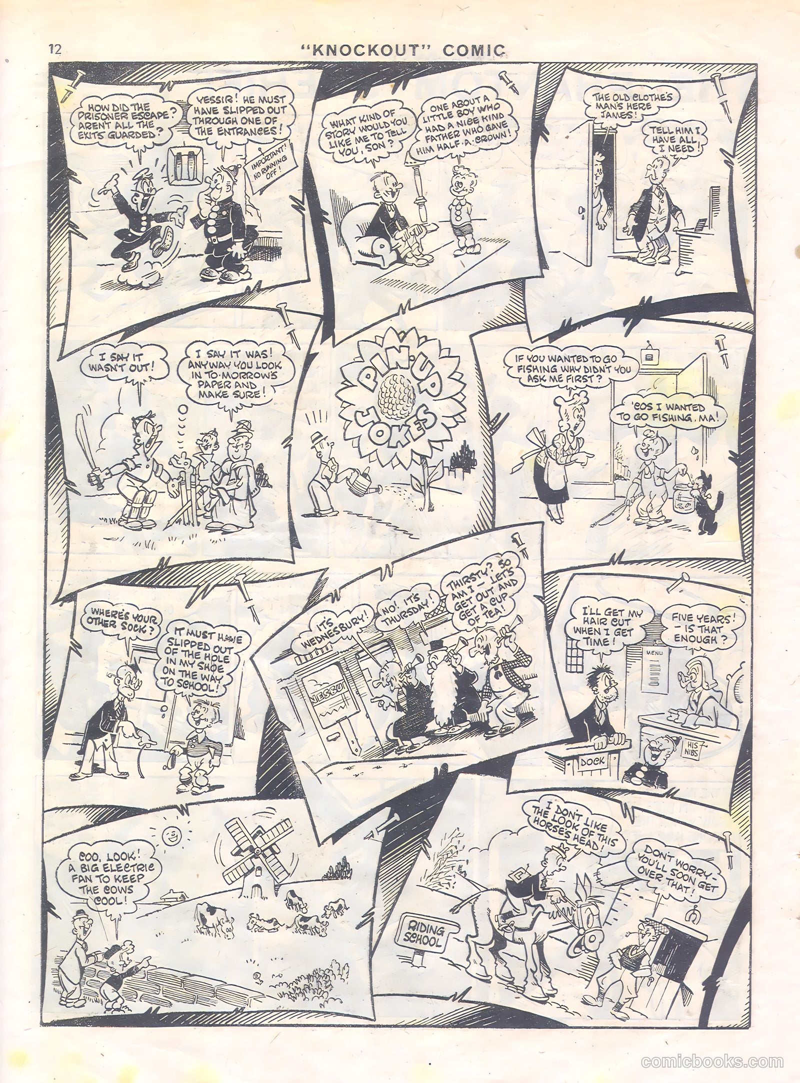 Knockout #434 (1947) — page 12 of 16